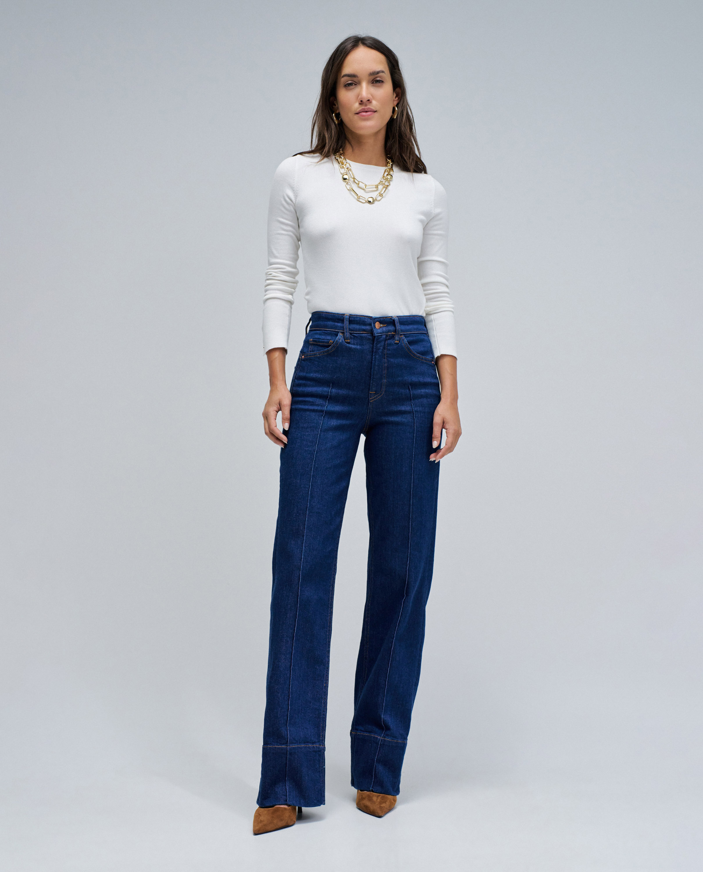 Jeans Faith Push In Straight Azul-1