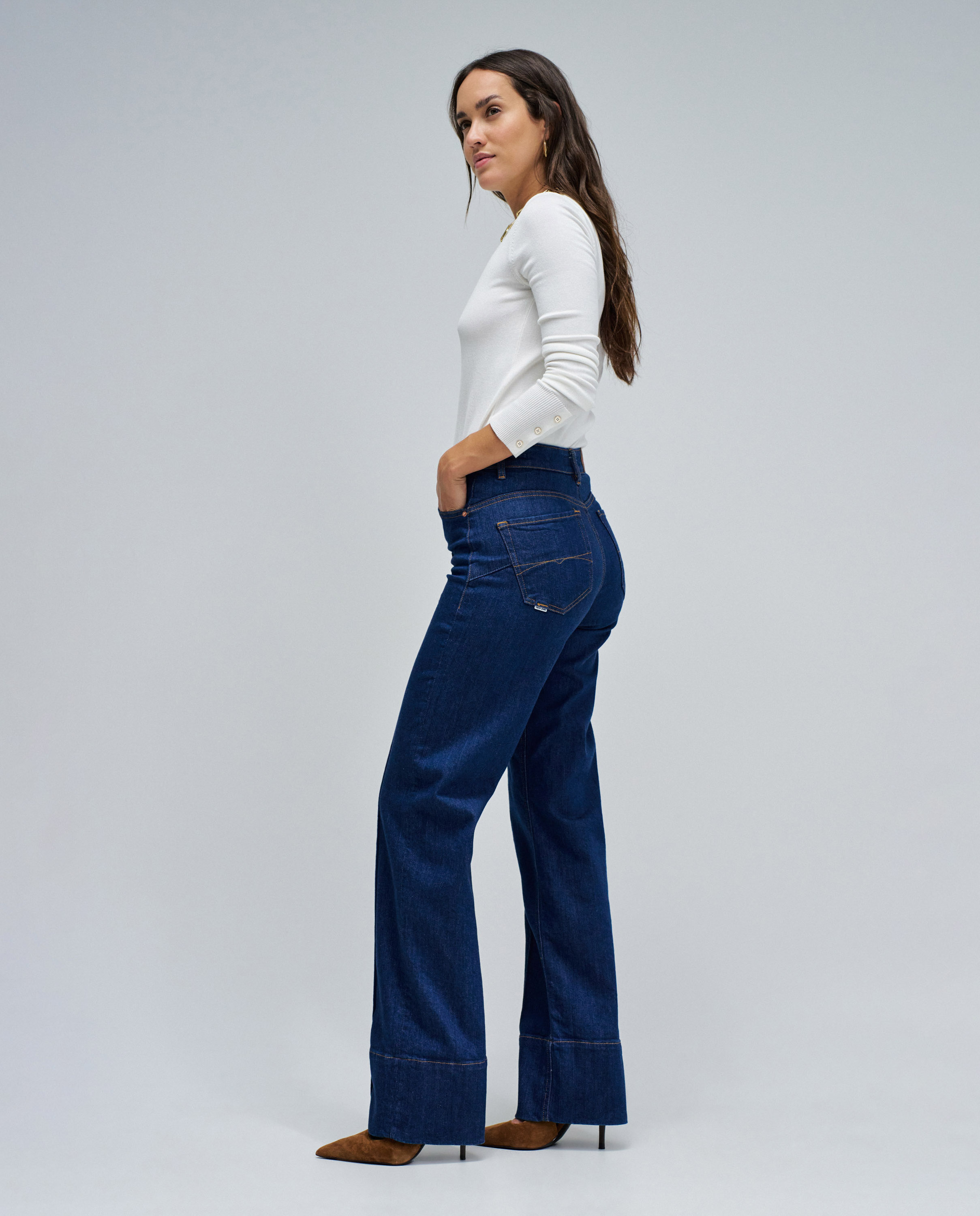 Jeans Faith Push In Straight Azul-2