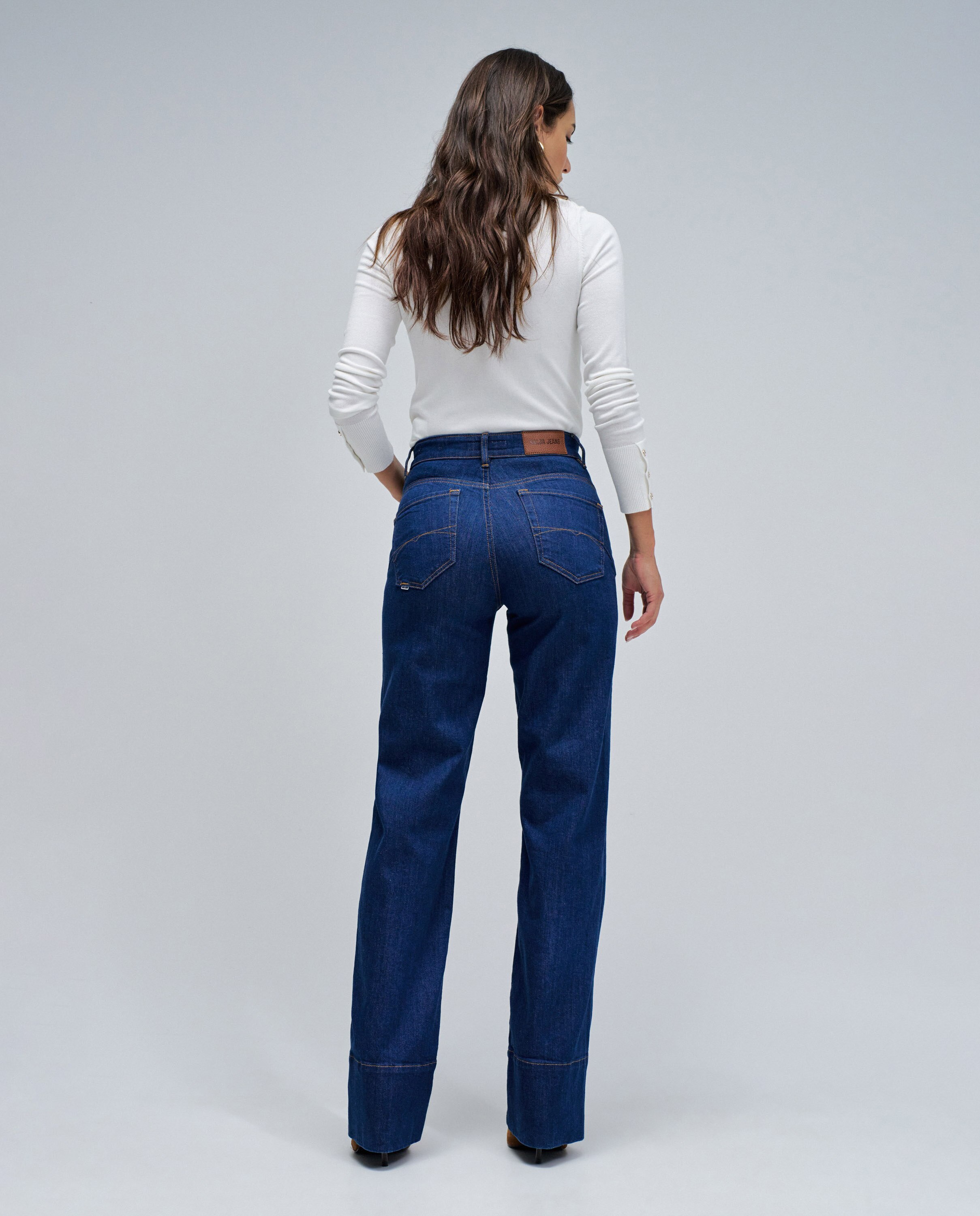 Jeans Faith Push In Straight Azul-3