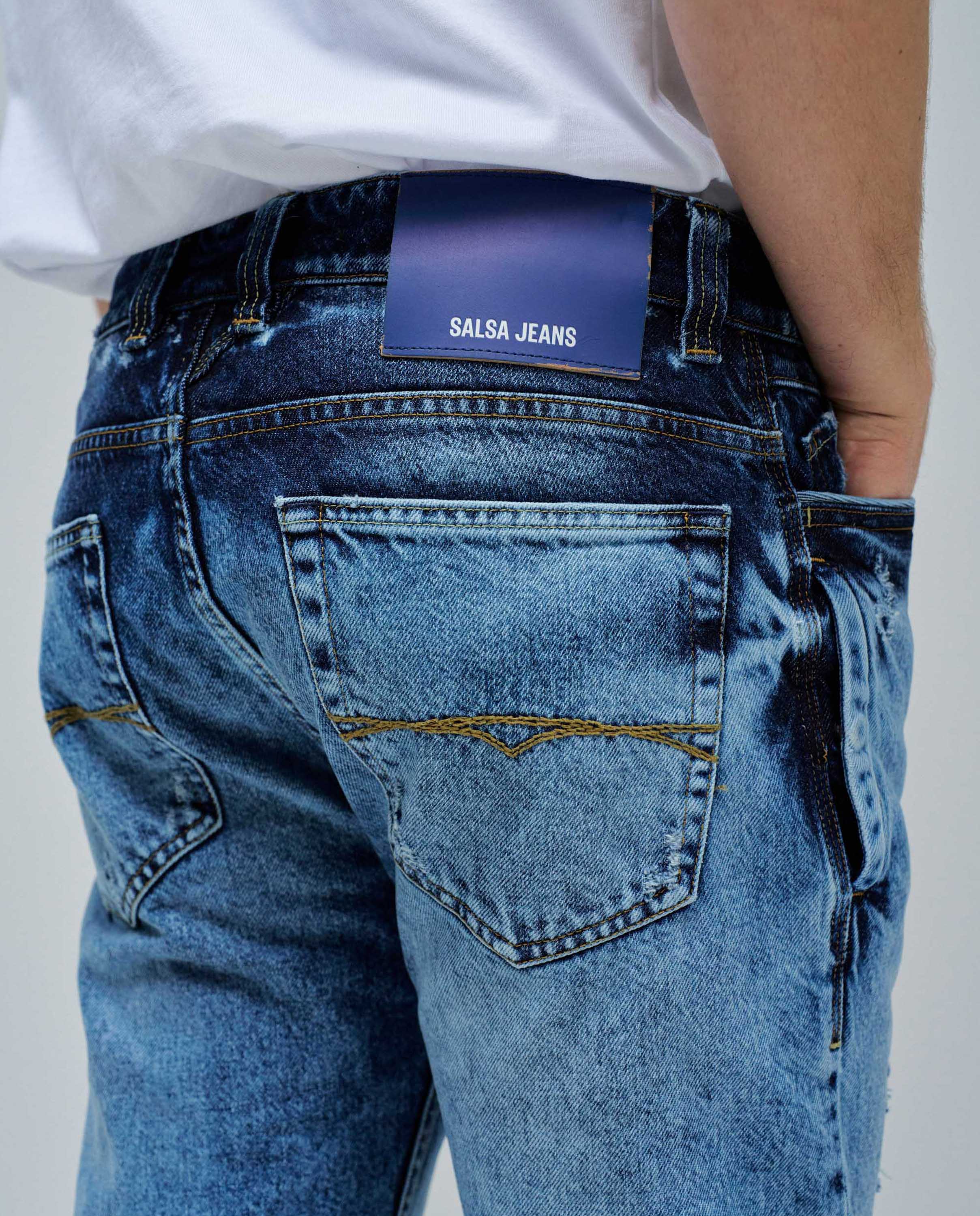 Jeans Regular Fit Craft Series Azul denim-4