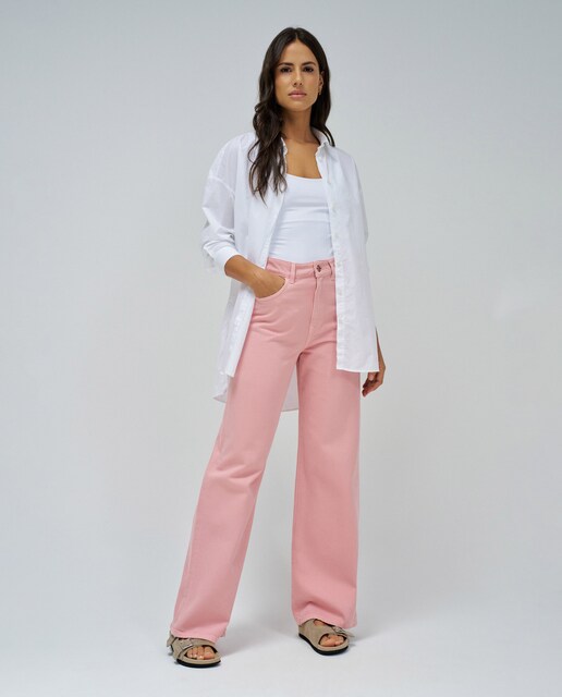 Imagem 0 de Jeans Wide Leg Coloridos