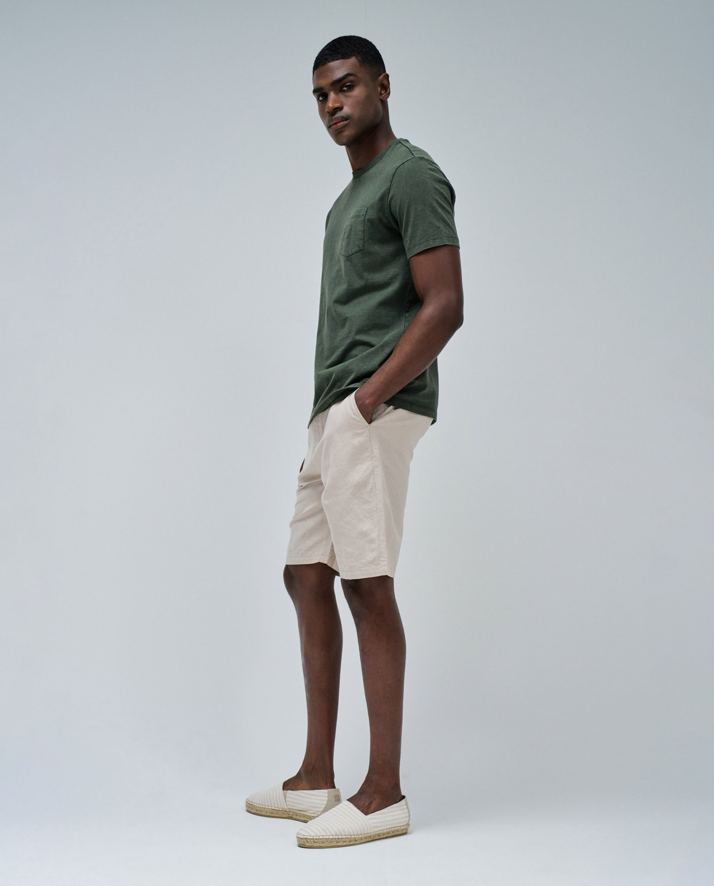 T-shirt com Logo Verde-2