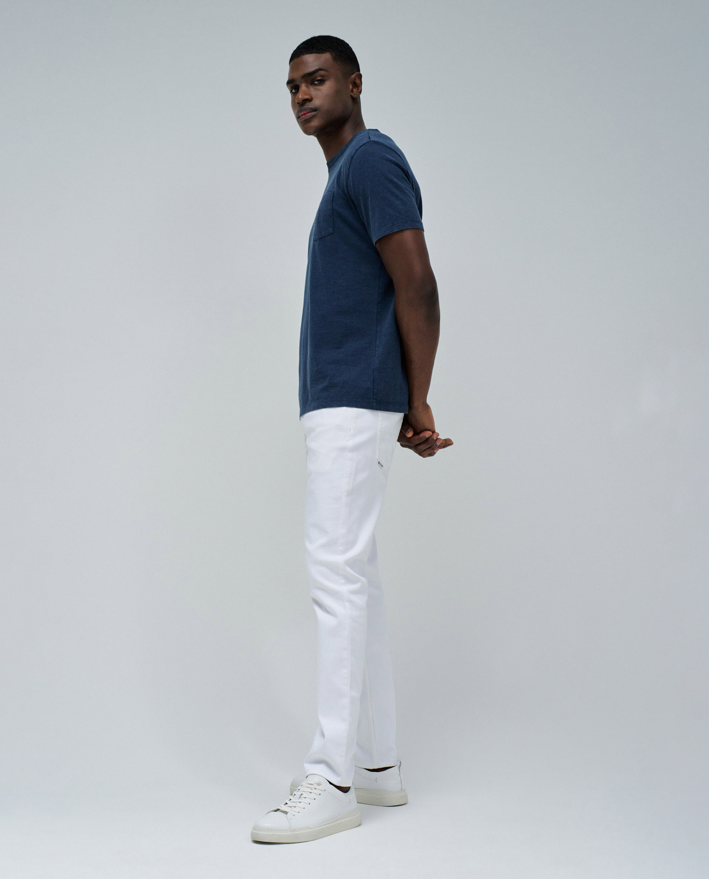 T-shirt com Logo Azul-2