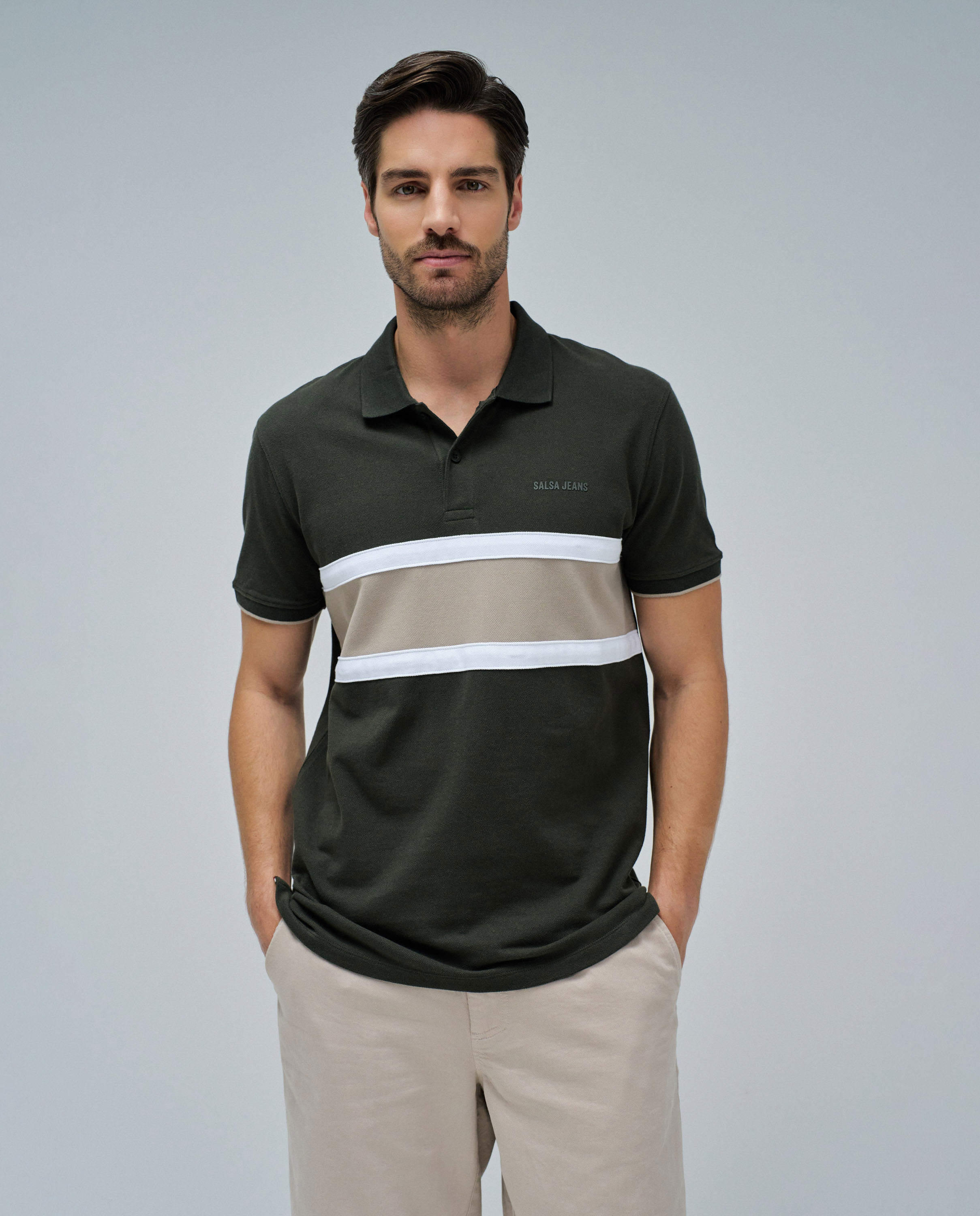 Imagem 0 de Polo Tricolor