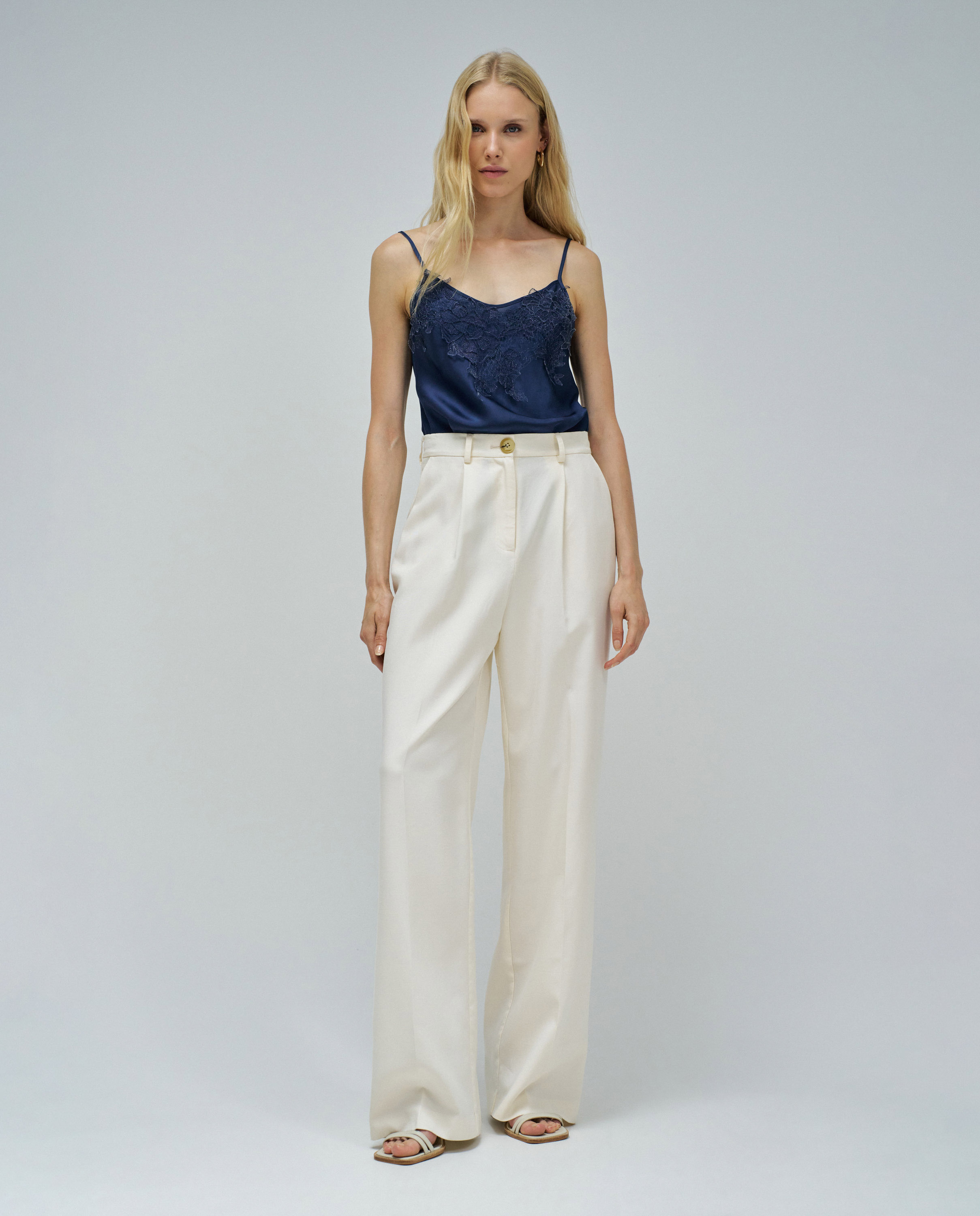 Top Acetinado Azul-5