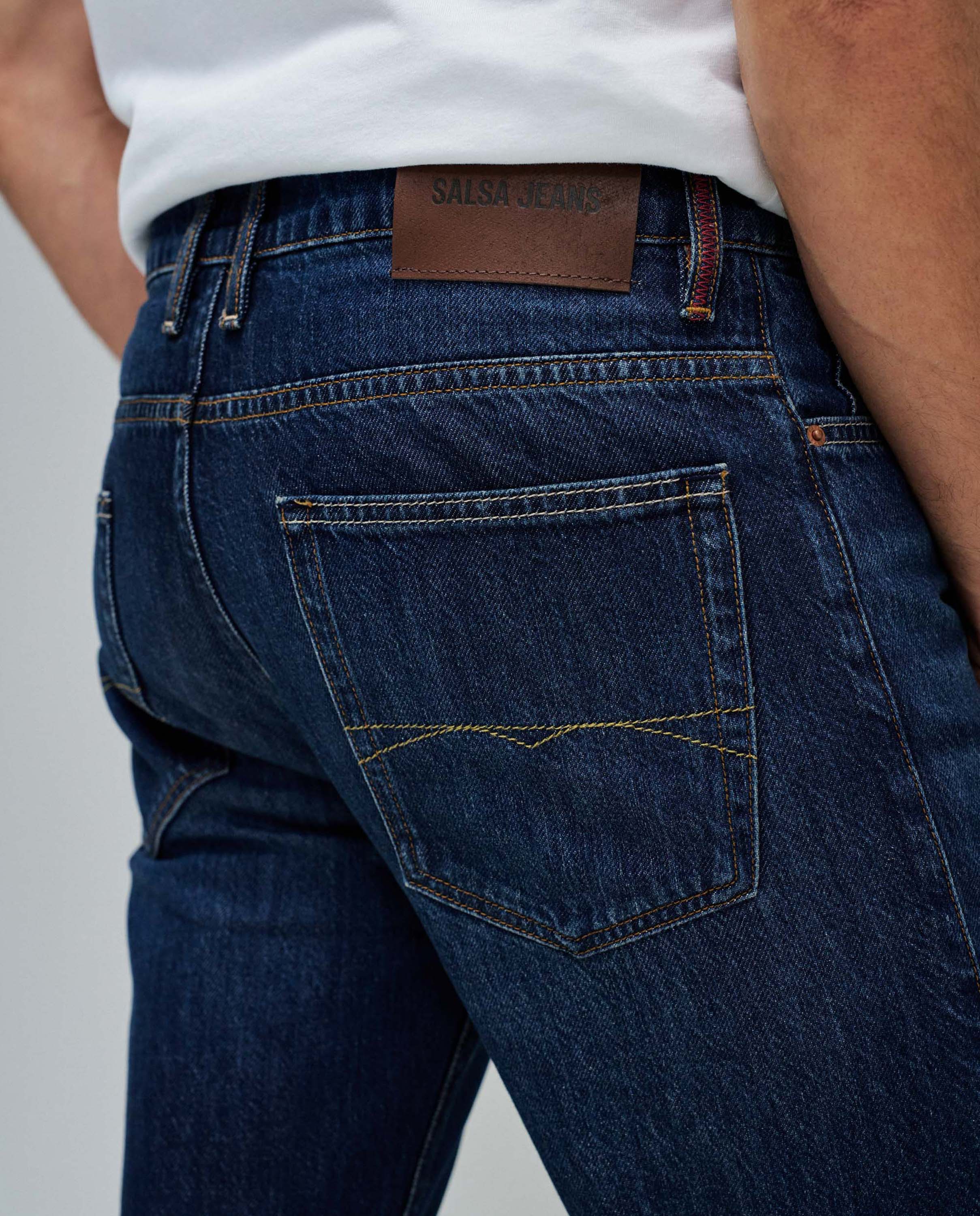Jeans Regular Fit Azul-4