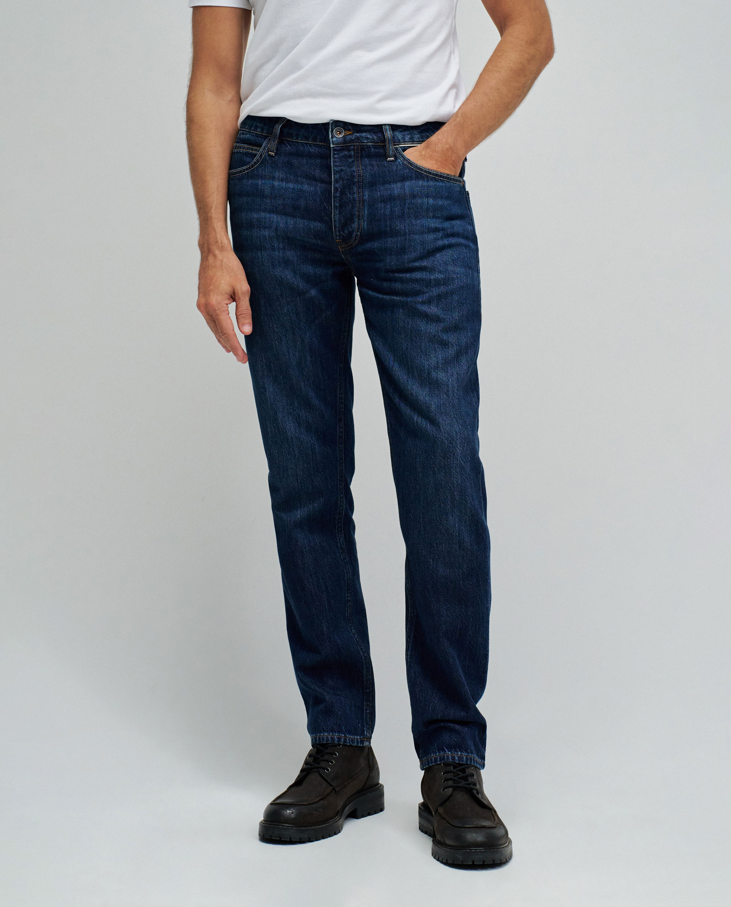 Jeans Regular Fit Azul-5