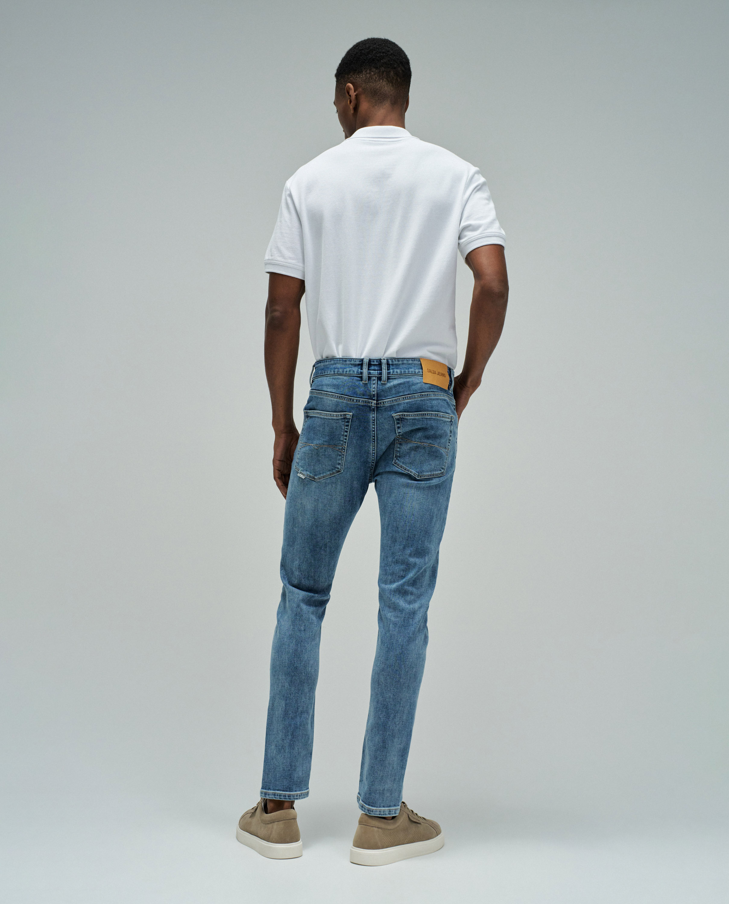Jeans Skinny Fit S-activ Azul-3