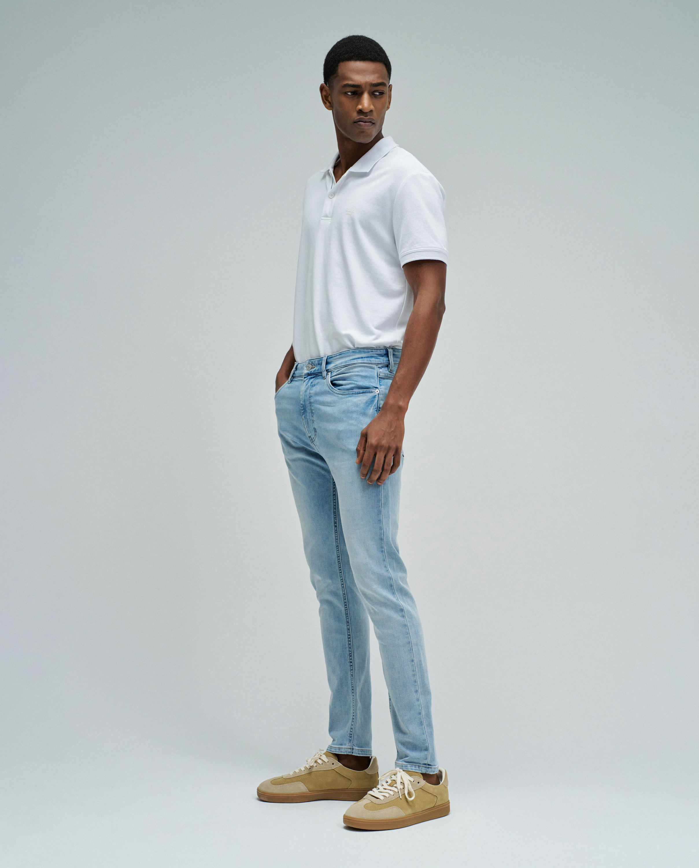 Jeans Skinny Fit S-activ Azul-claro-2