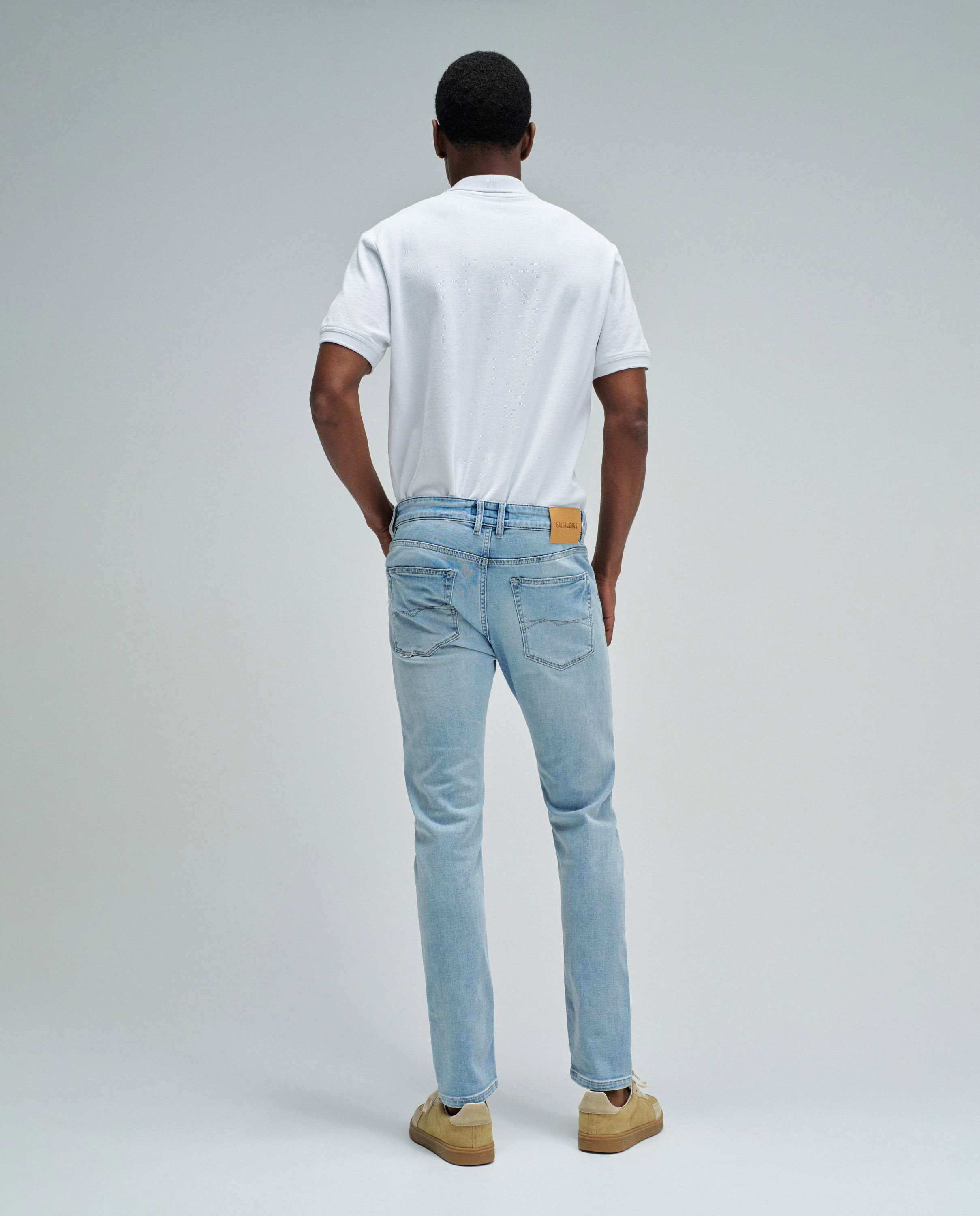 Jeans Skinny Fit S-activ Azul-claro-3