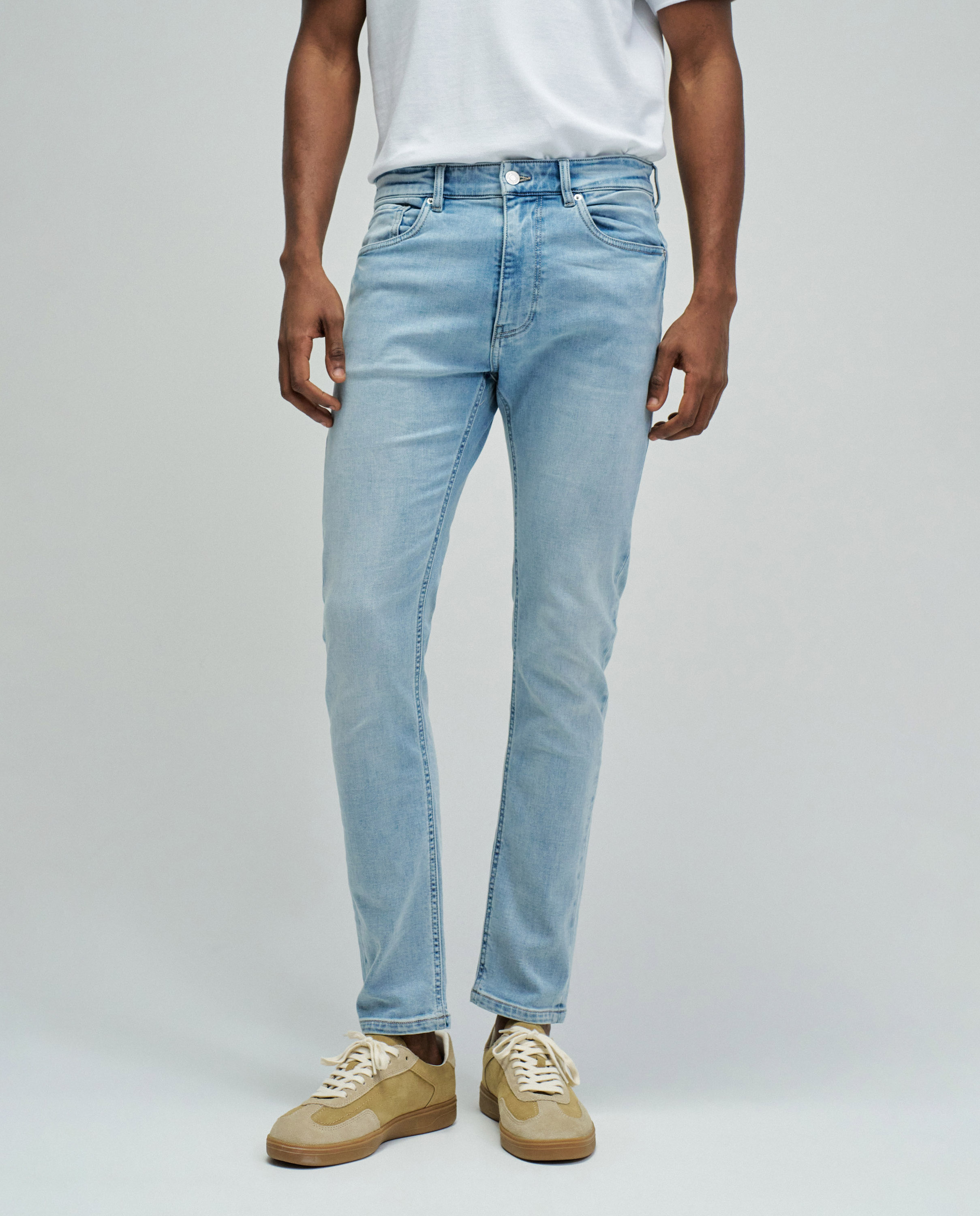Jeans Skinny Fit S-activ Azul-claro-5