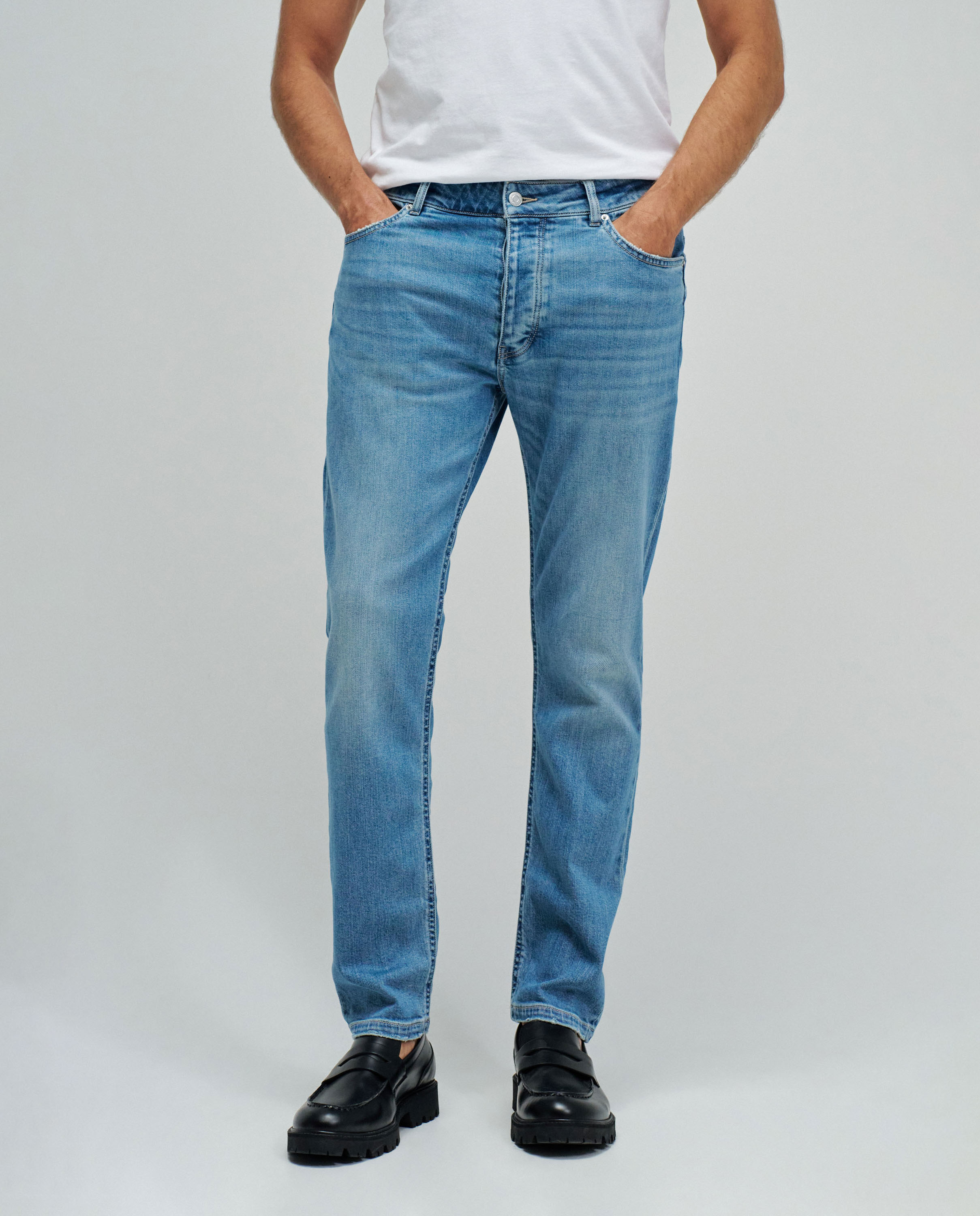 Jeans Slim Fit Air Blend Azul-5