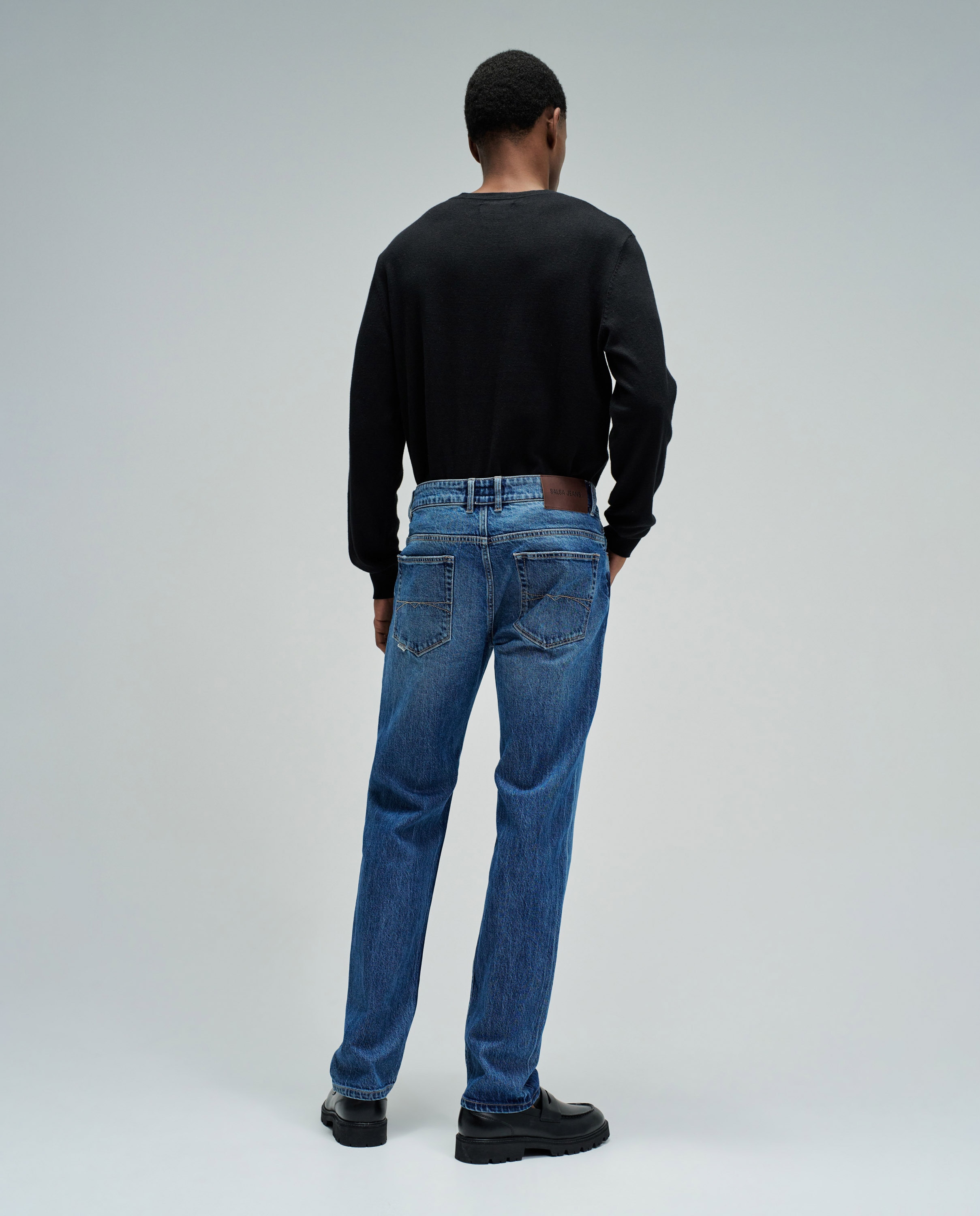 Jeans Regular Fit Azul-3