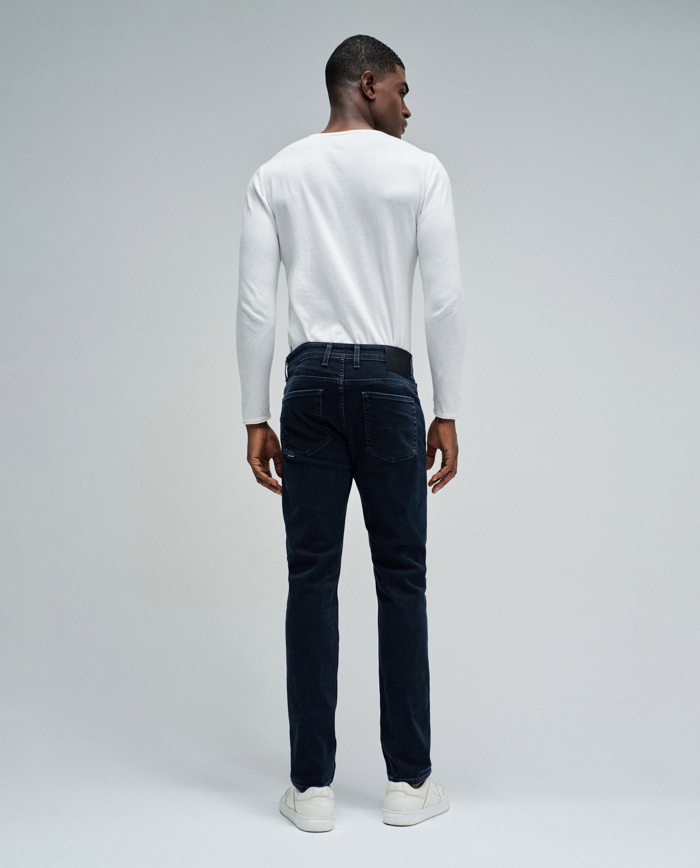 Jeans Slim Fit Azul-escuro-3