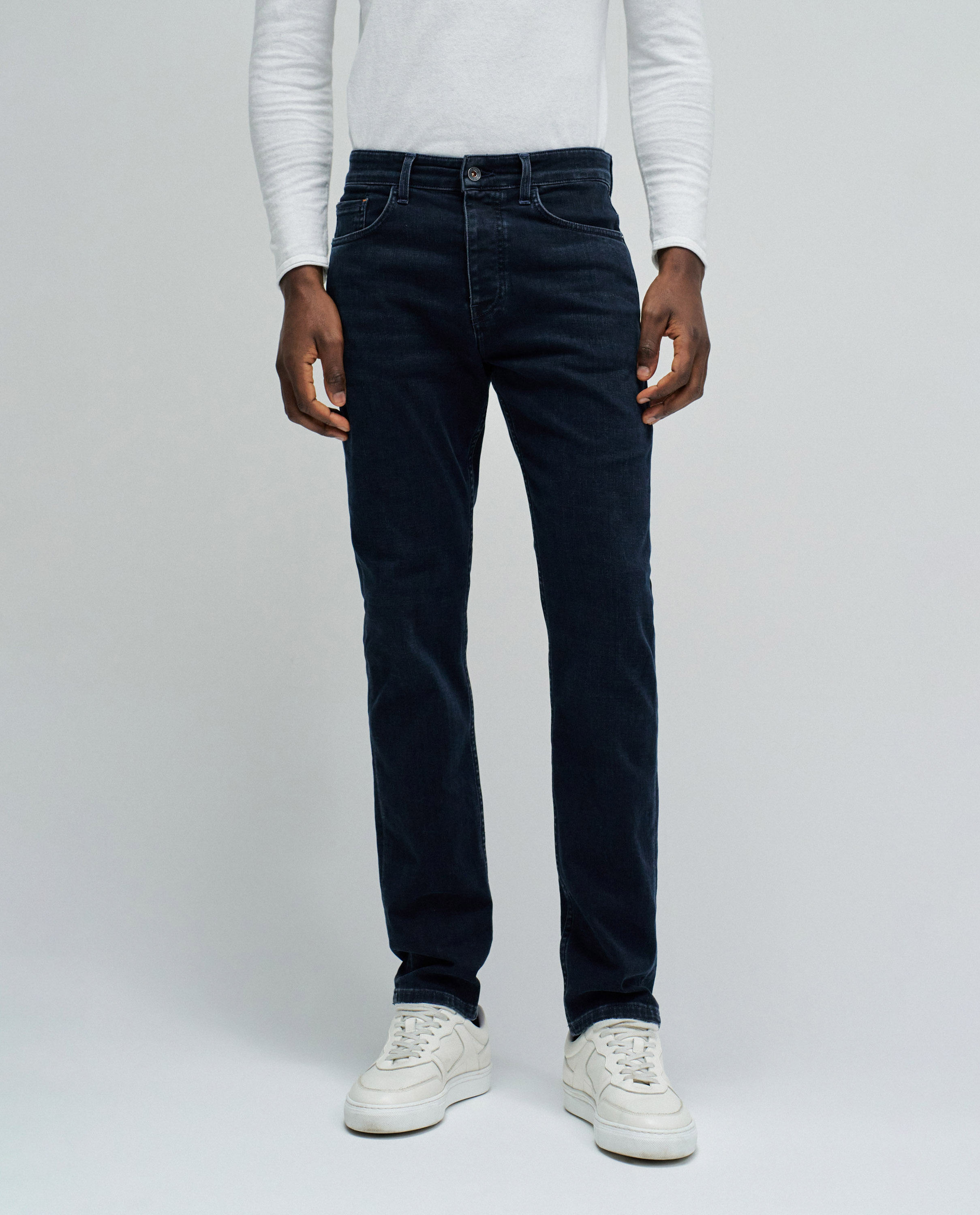 Jeans Slim Fit Azul-escuro-5
