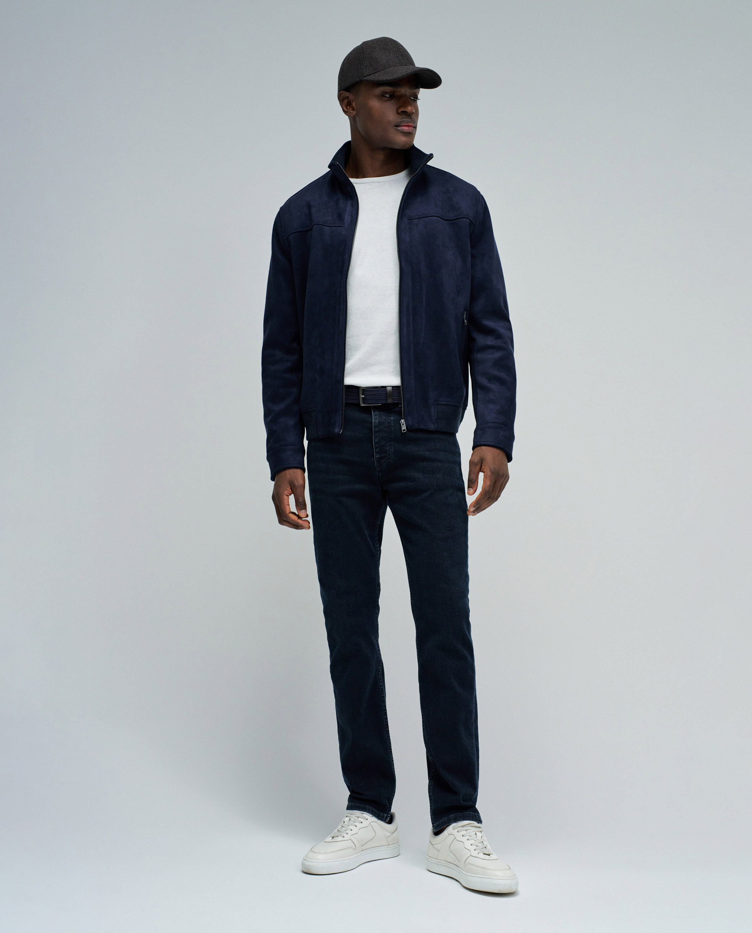 Jeans Slim Fit Azul-escuro-1