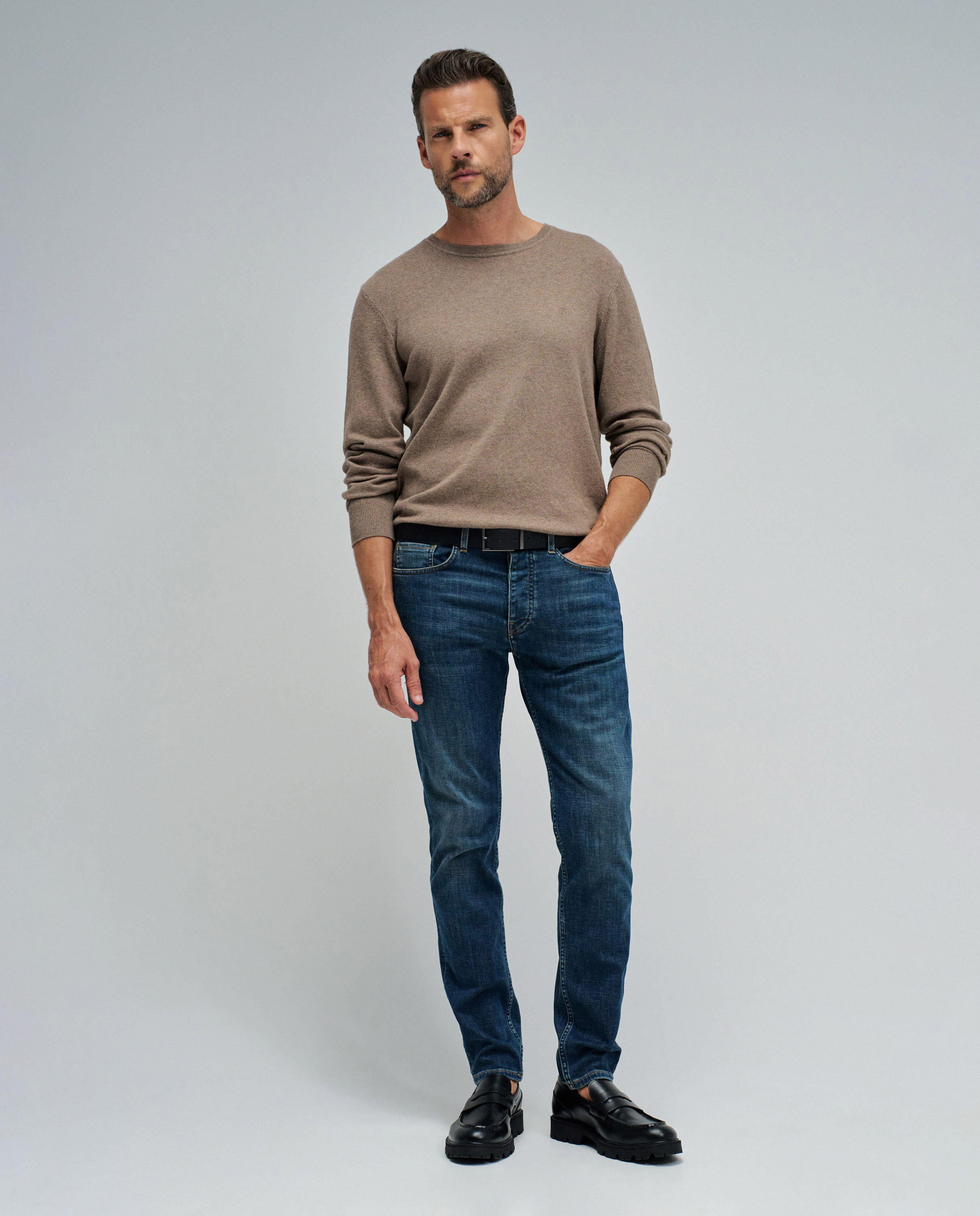 Jeans Slim Fit Azul denim-1