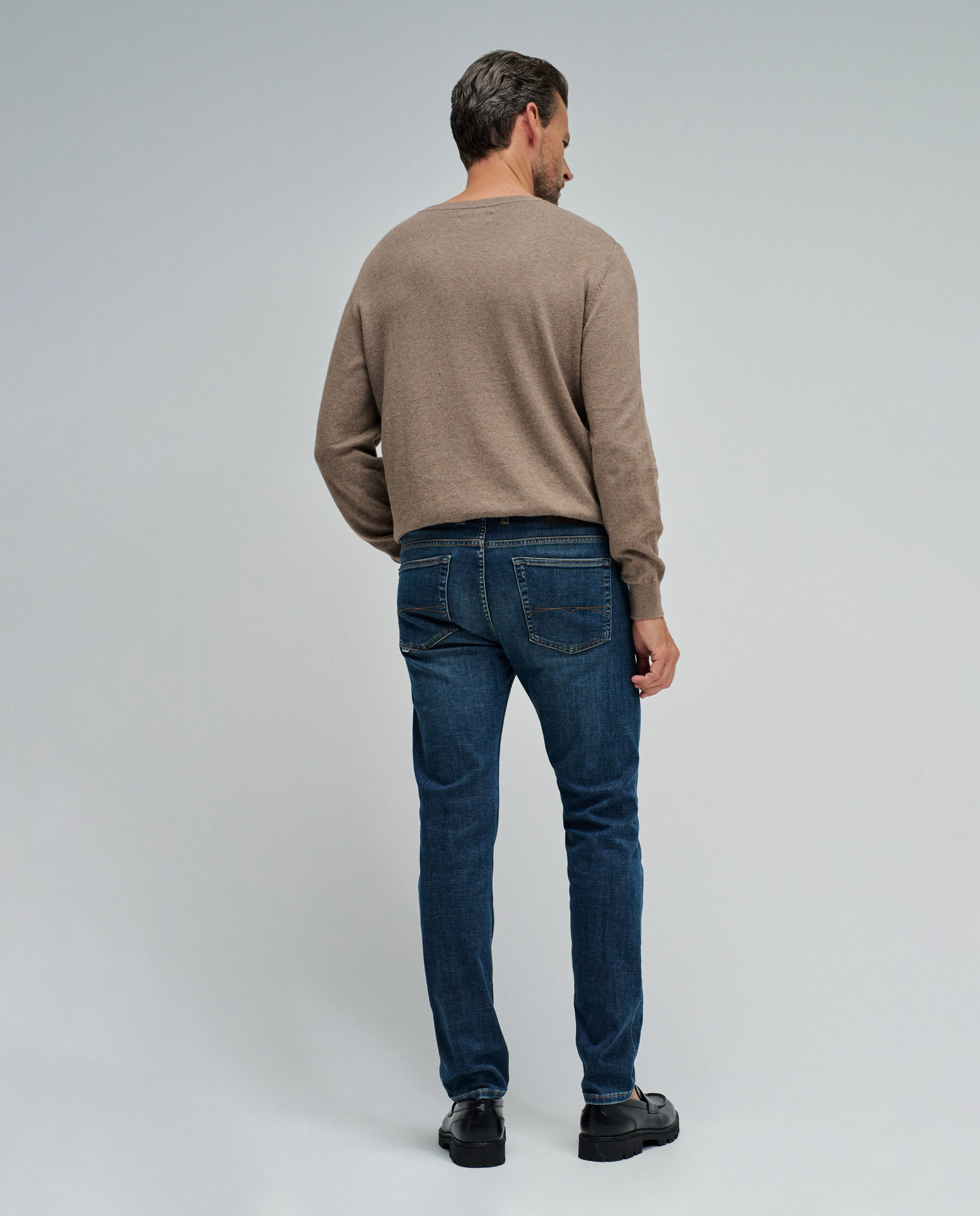 Jeans Slim Fit Azul denim-3