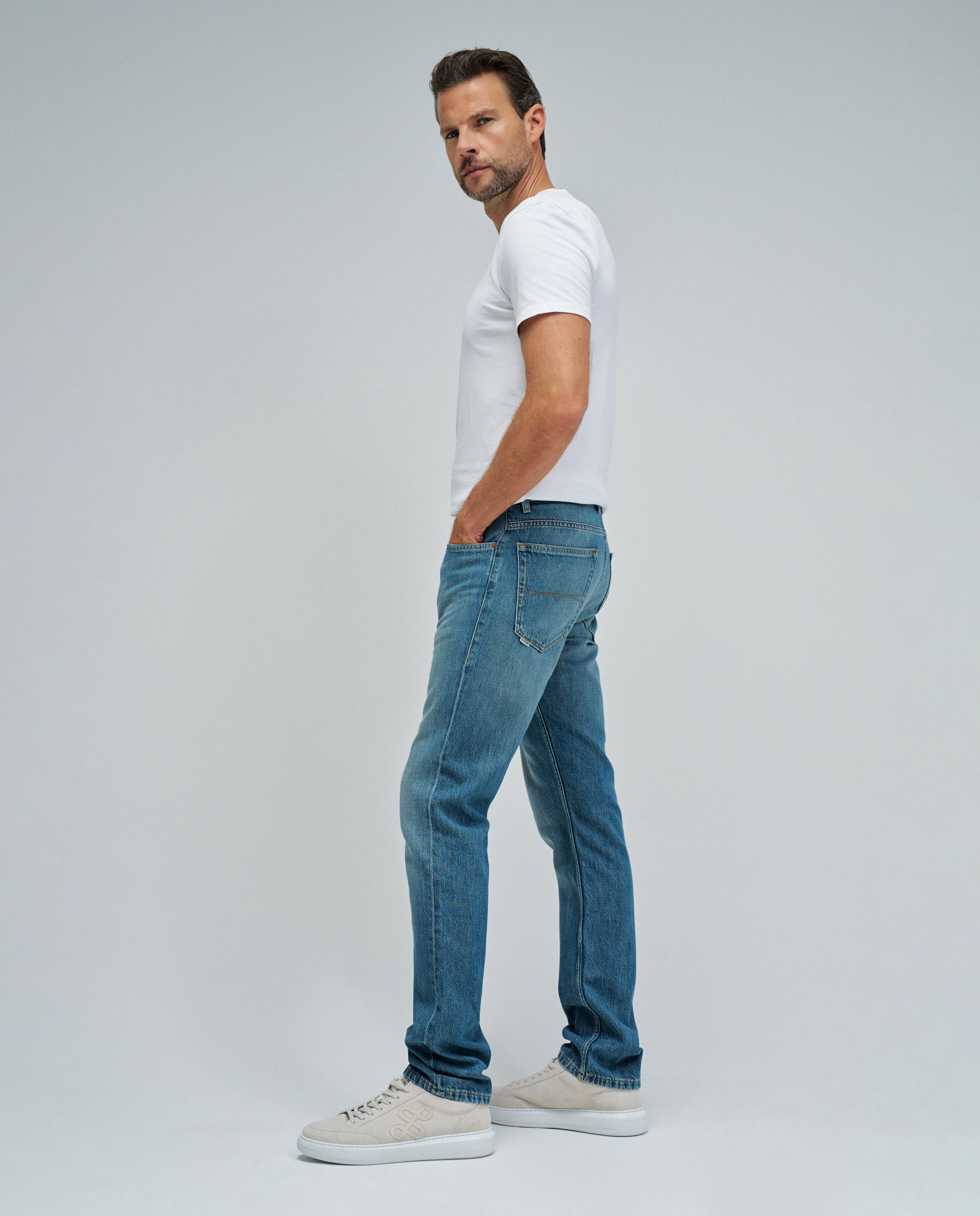 Jeans Regular Fit Azul denim-2