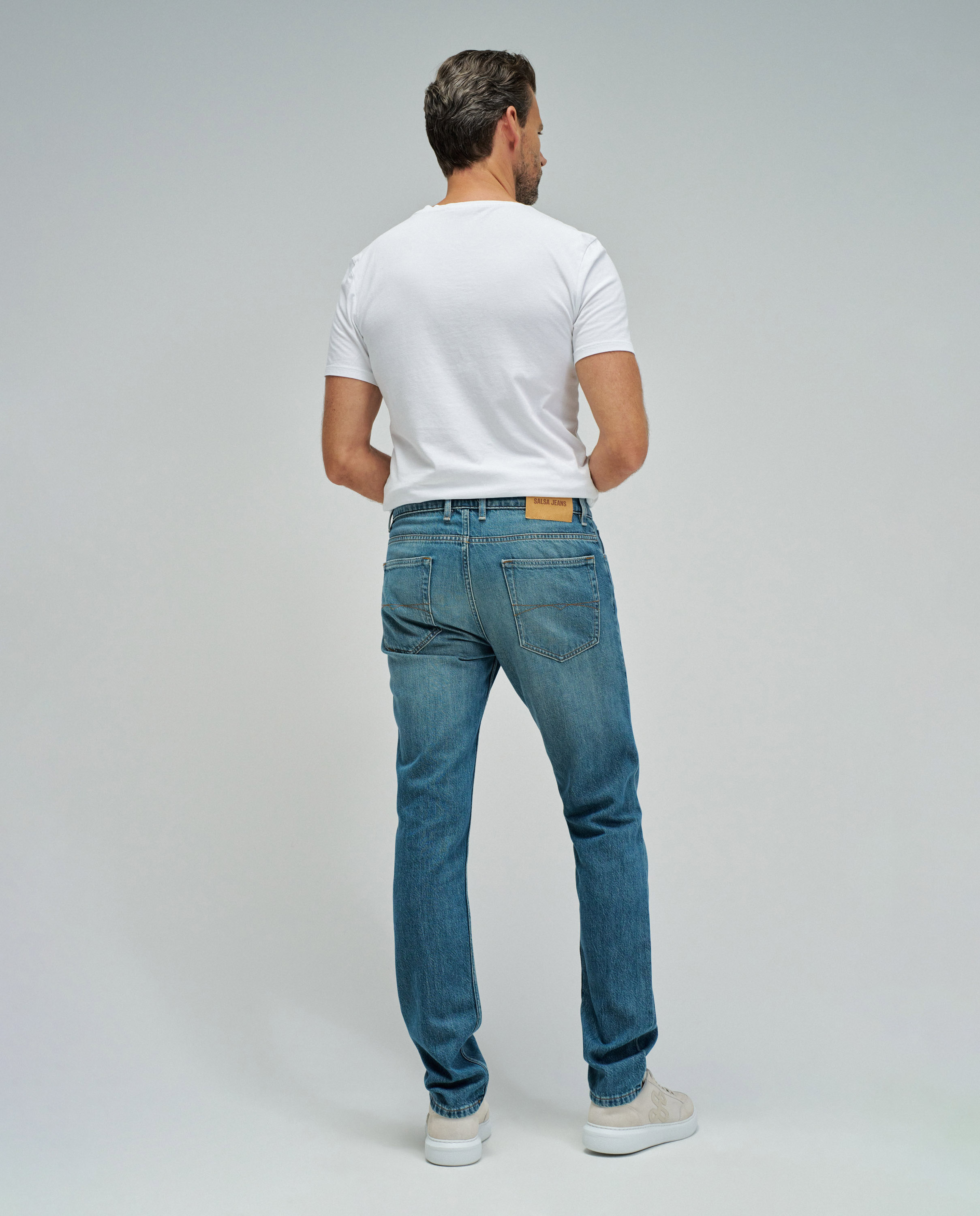 Jeans Regular Fit Azul denim-3