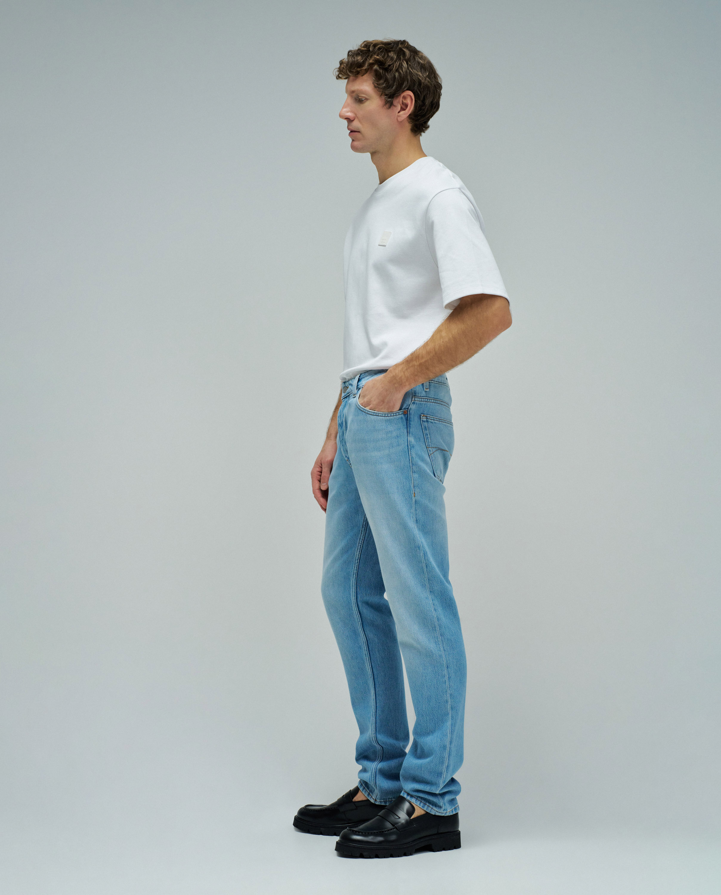 Jeans Regular Fit Air Blend Azul-2