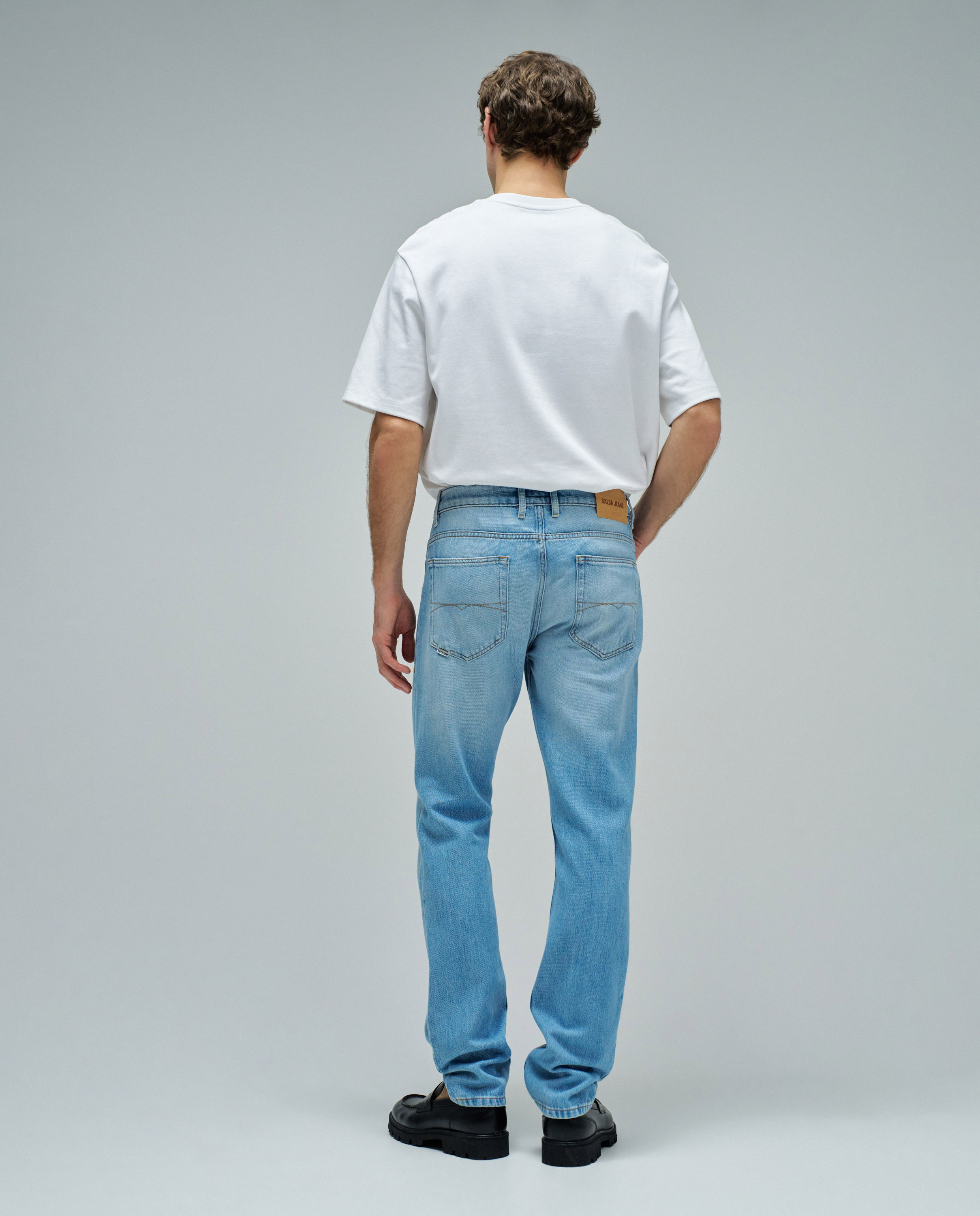 Jeans Regular Fit Air Blend Azul-3