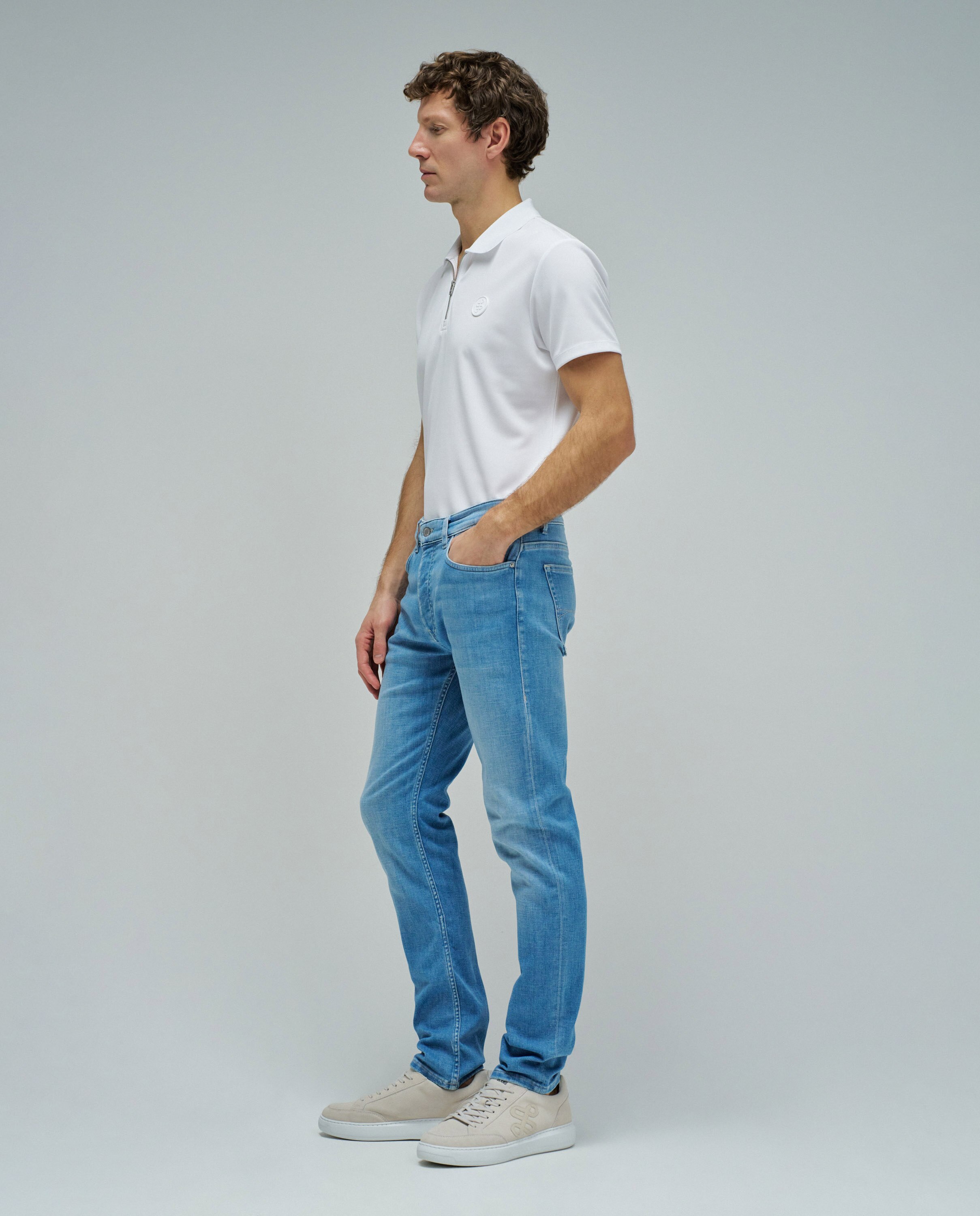 Jeans Slim Fit Azul-2
