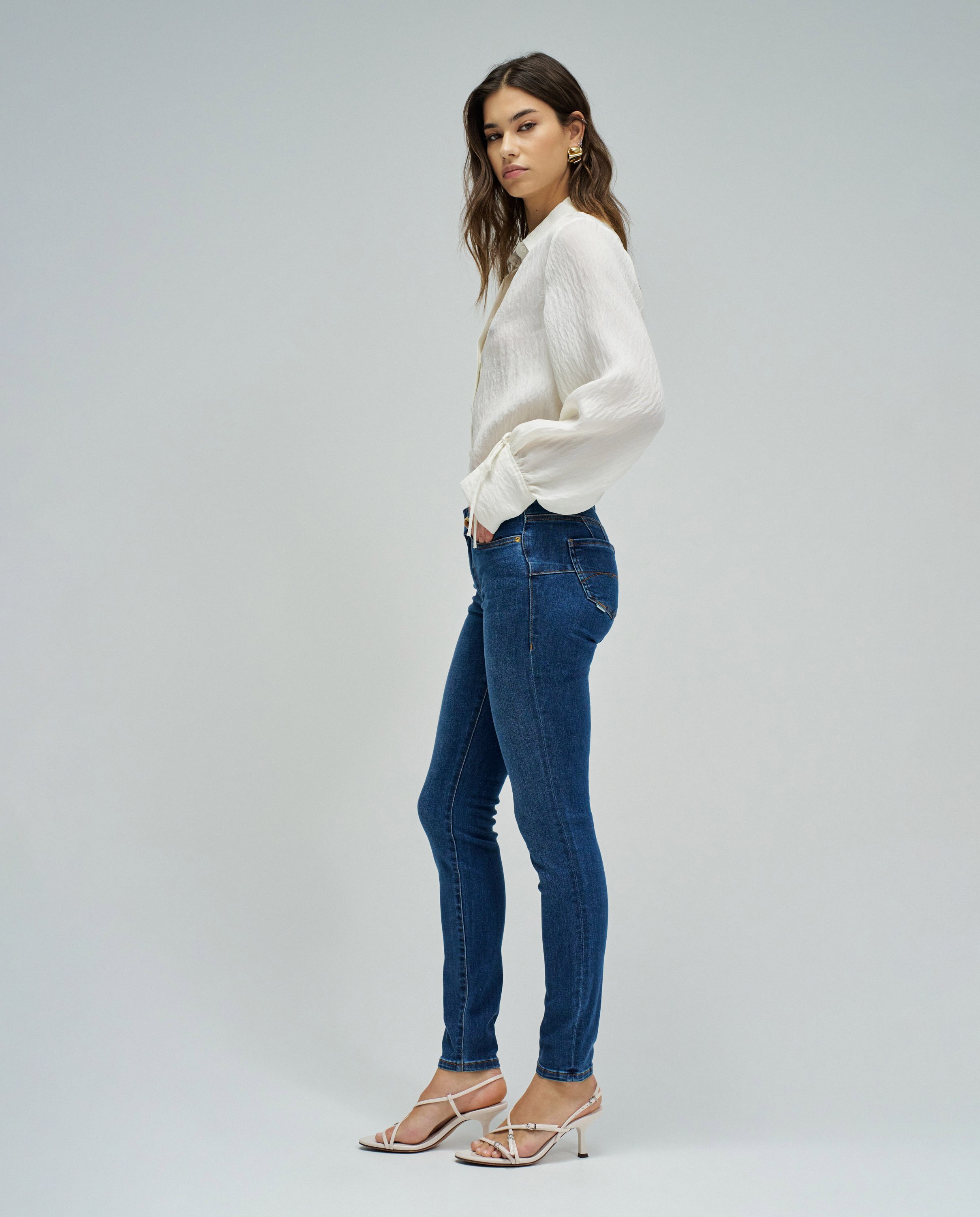 Jeans Skinny Wonder Push Up Azul-2
