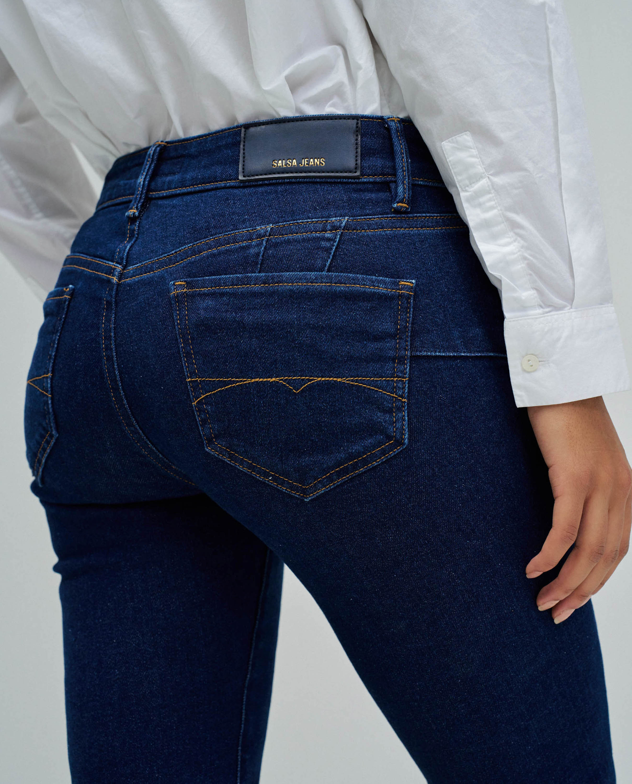 Jeans Wonder Push Up Bootcut Azul-4