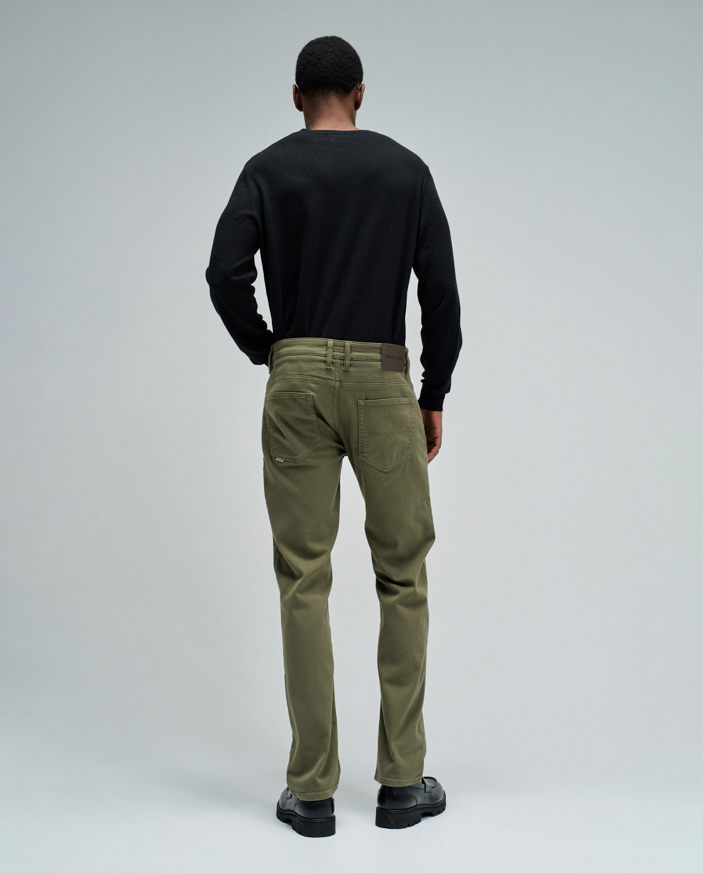 Chinos Regular Fit S-activ Verde-3