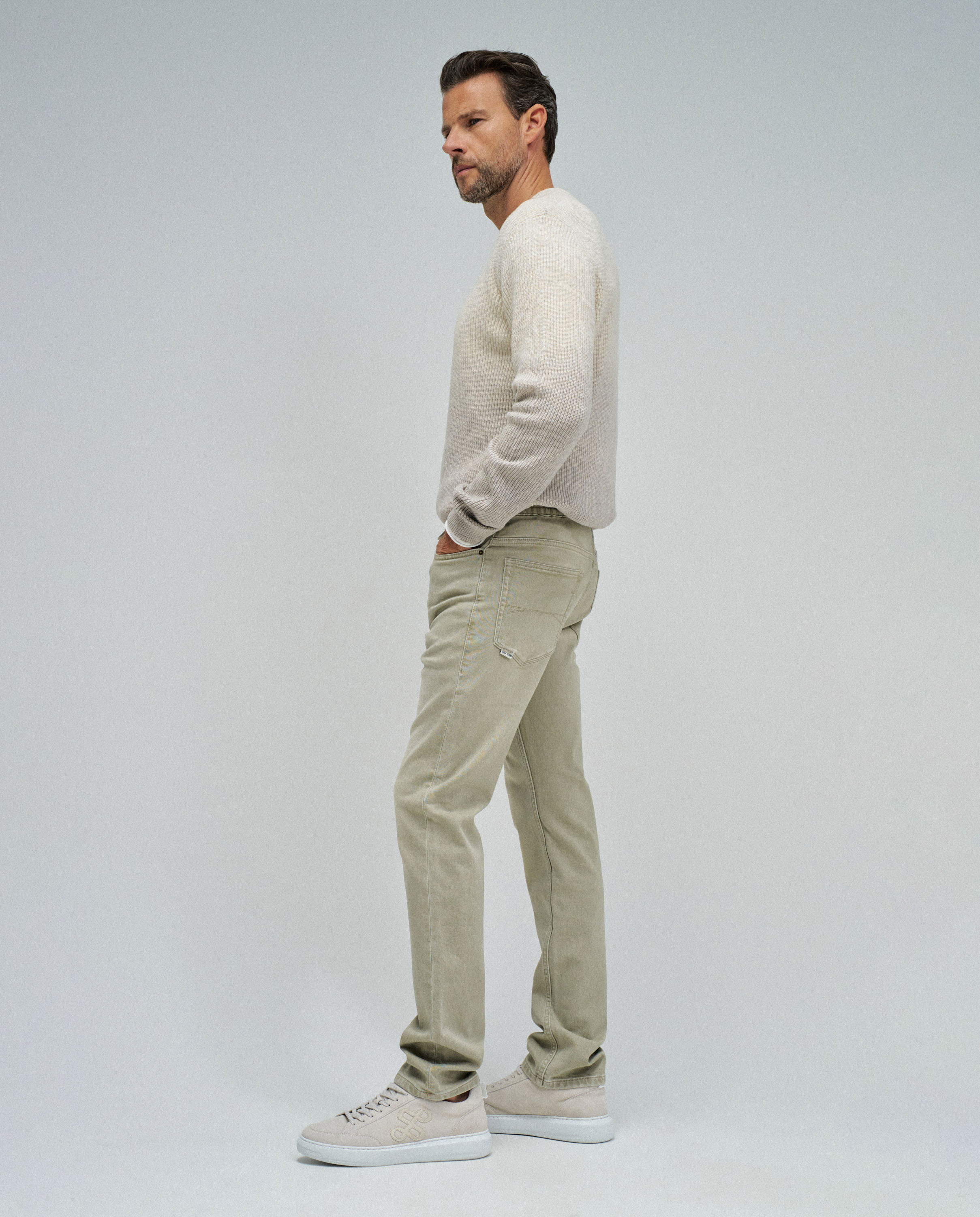 Jeans Relaxed S-activ com Corte Relaxado Verde-2