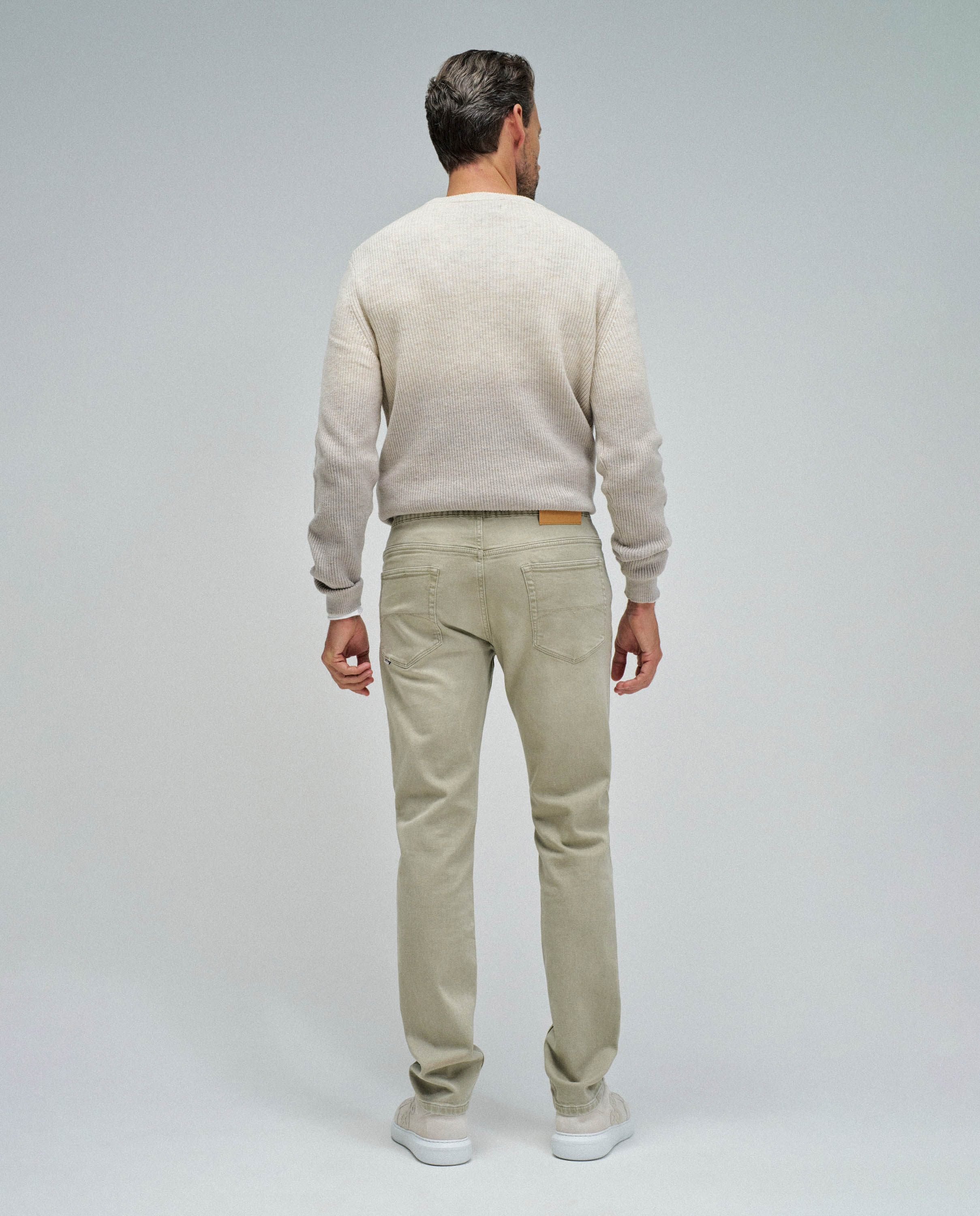 Jeans Relaxed S-activ com Corte Relaxado Verde-3