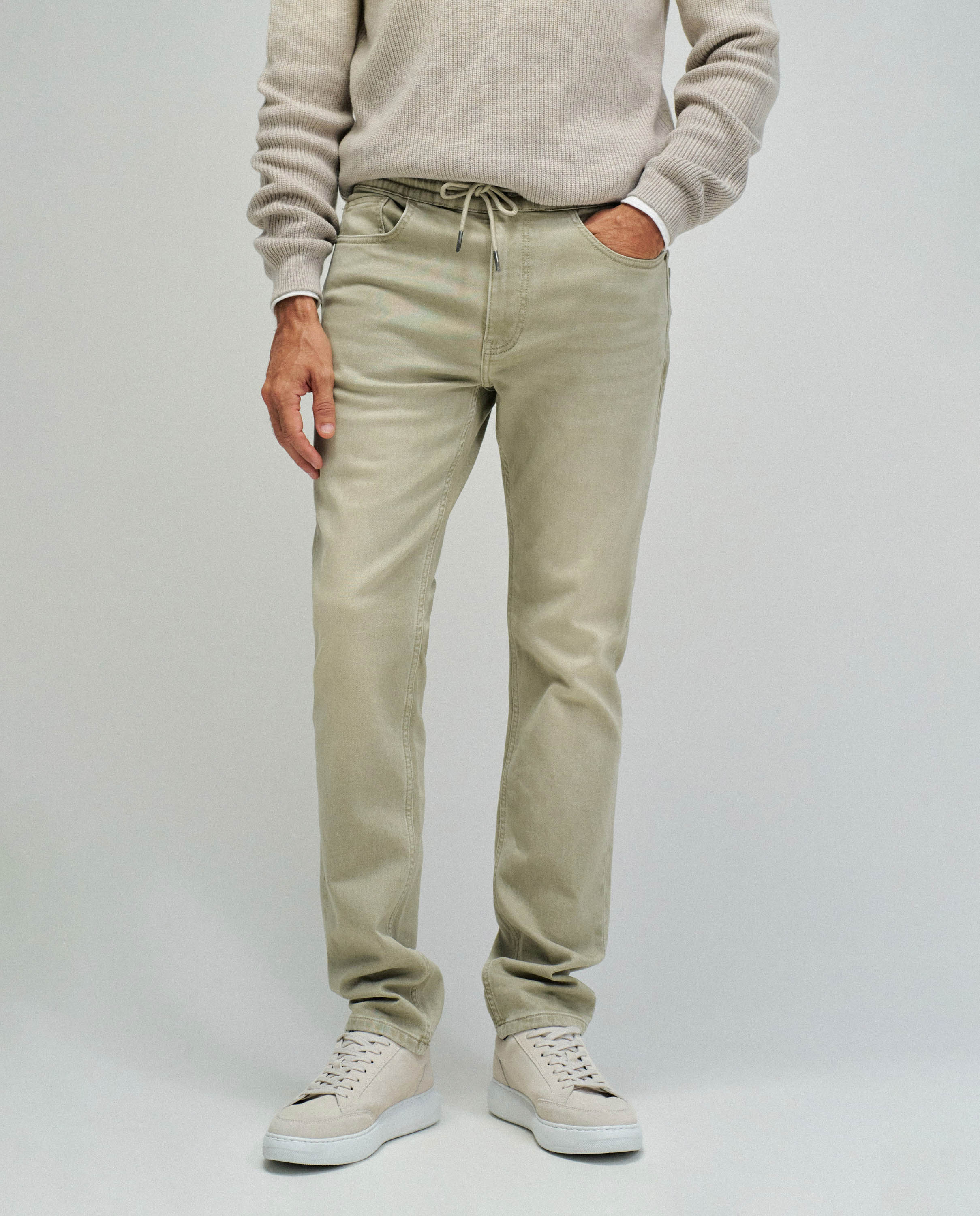 Jeans Relaxed S-activ com Corte Relaxado Verde-5
