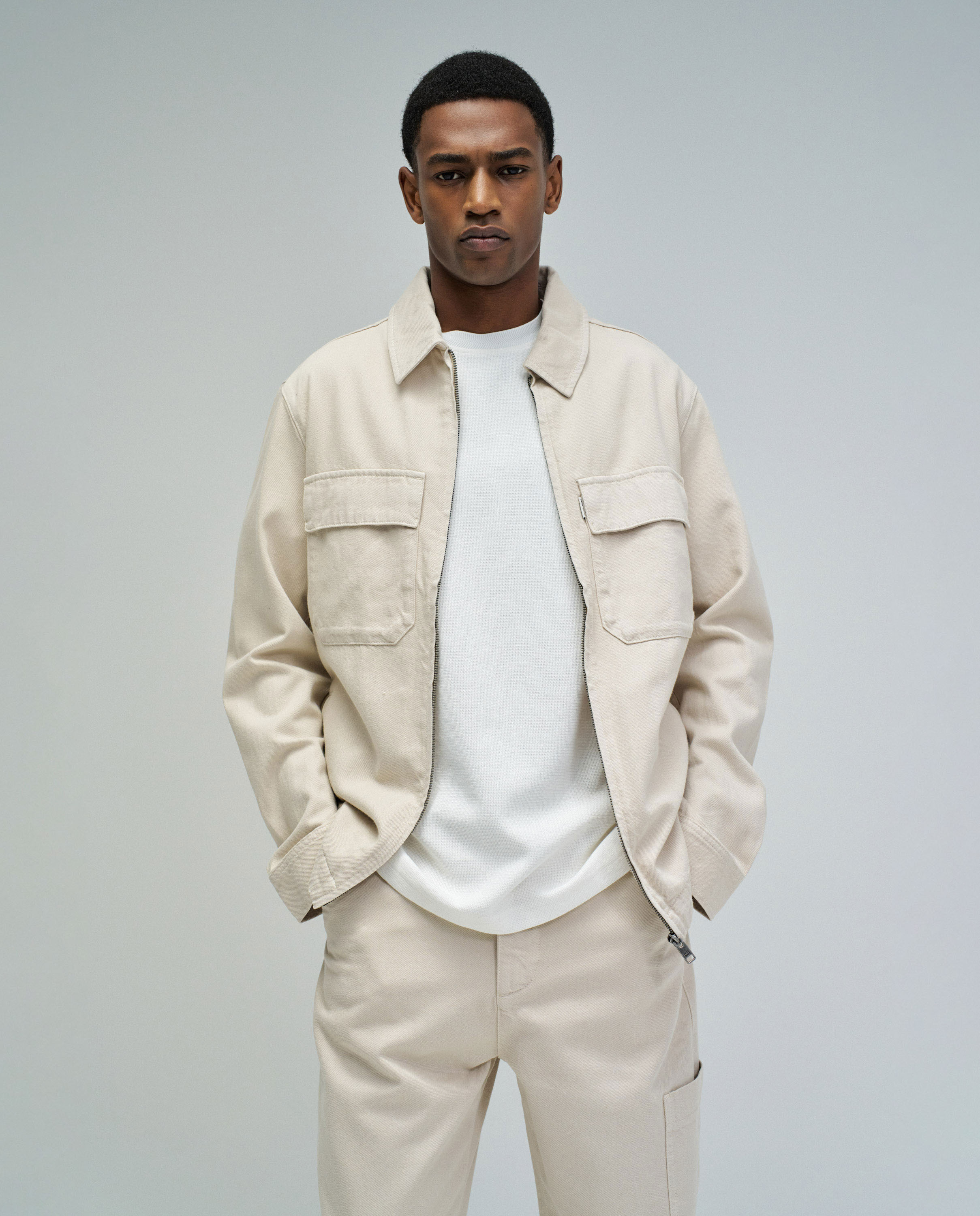 Imagem 0 de Sobrecamisa em Denim Leve