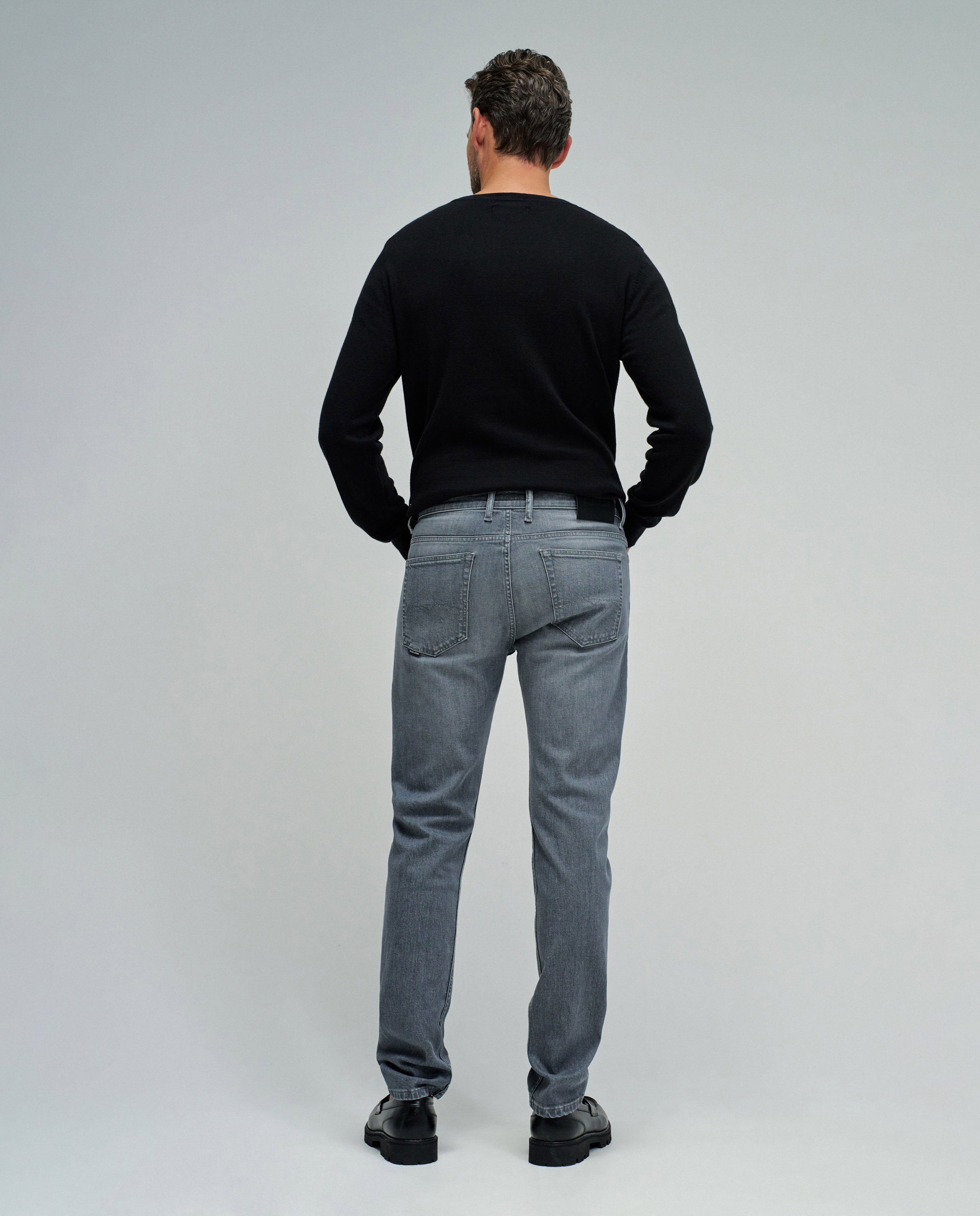 Jeans Slim Fit S-repel Cinzento-3