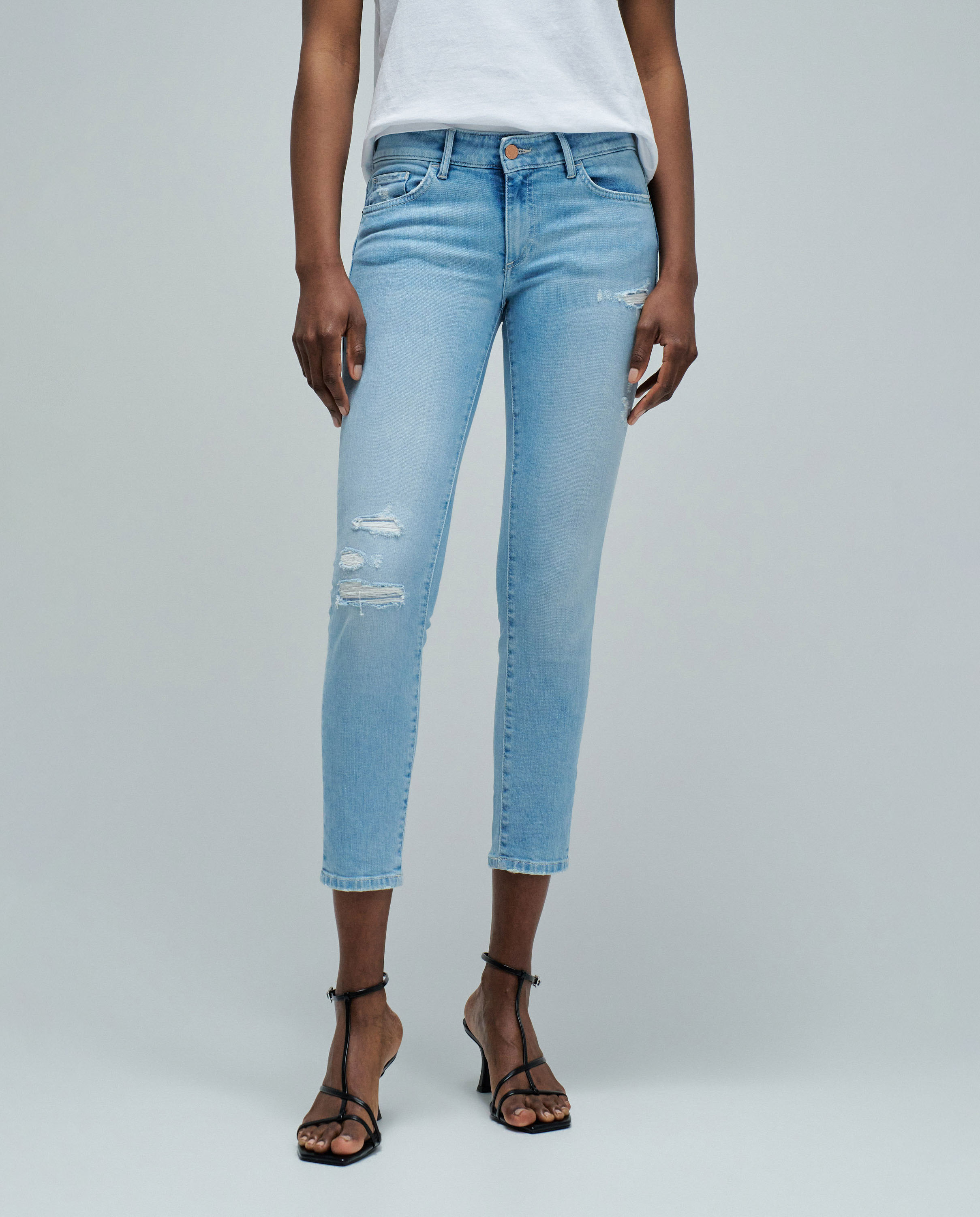 Jeans Wonder Push Up Cropped Skinny Azul-5