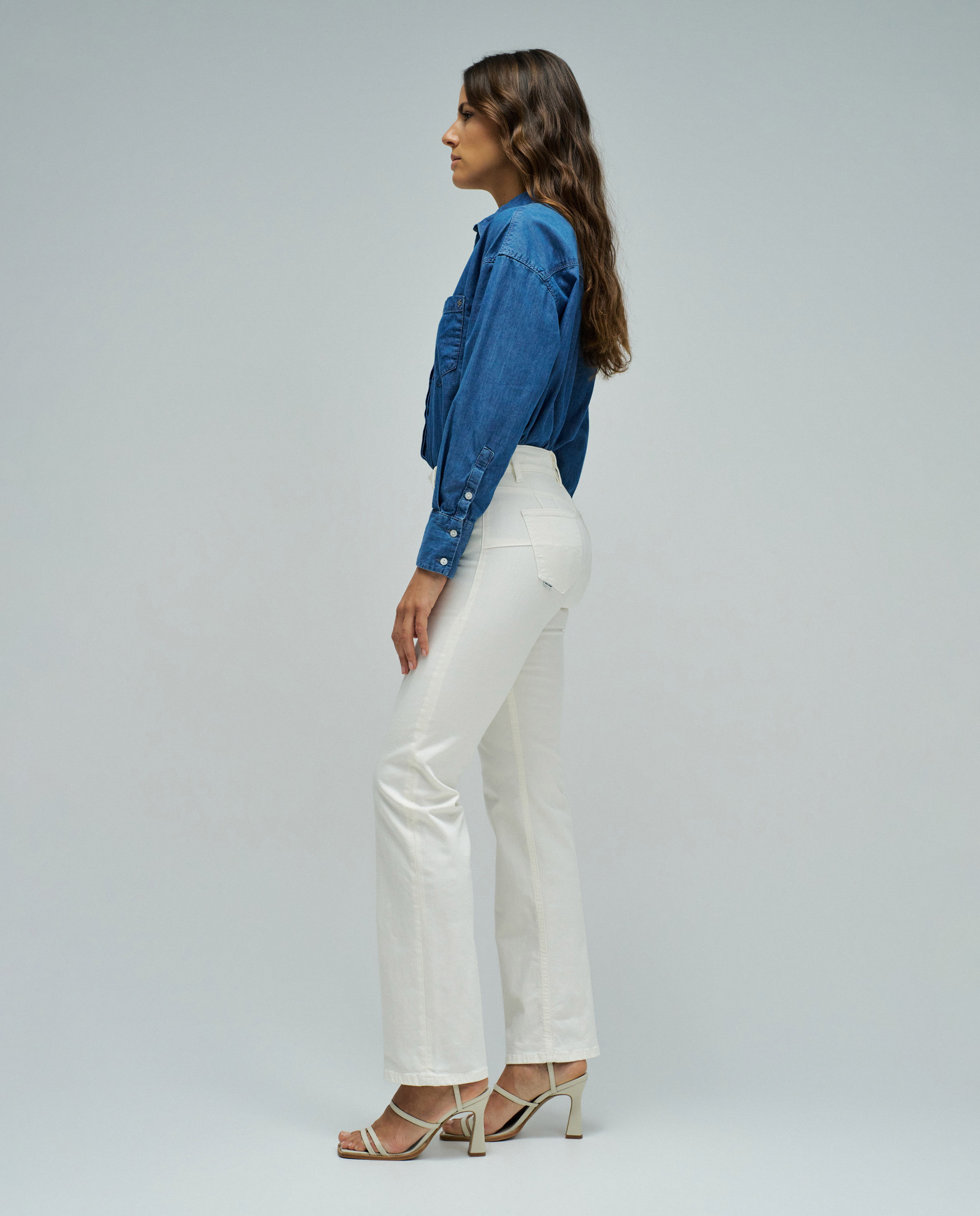 Jeans Destiny Push Up Straight Natural-2