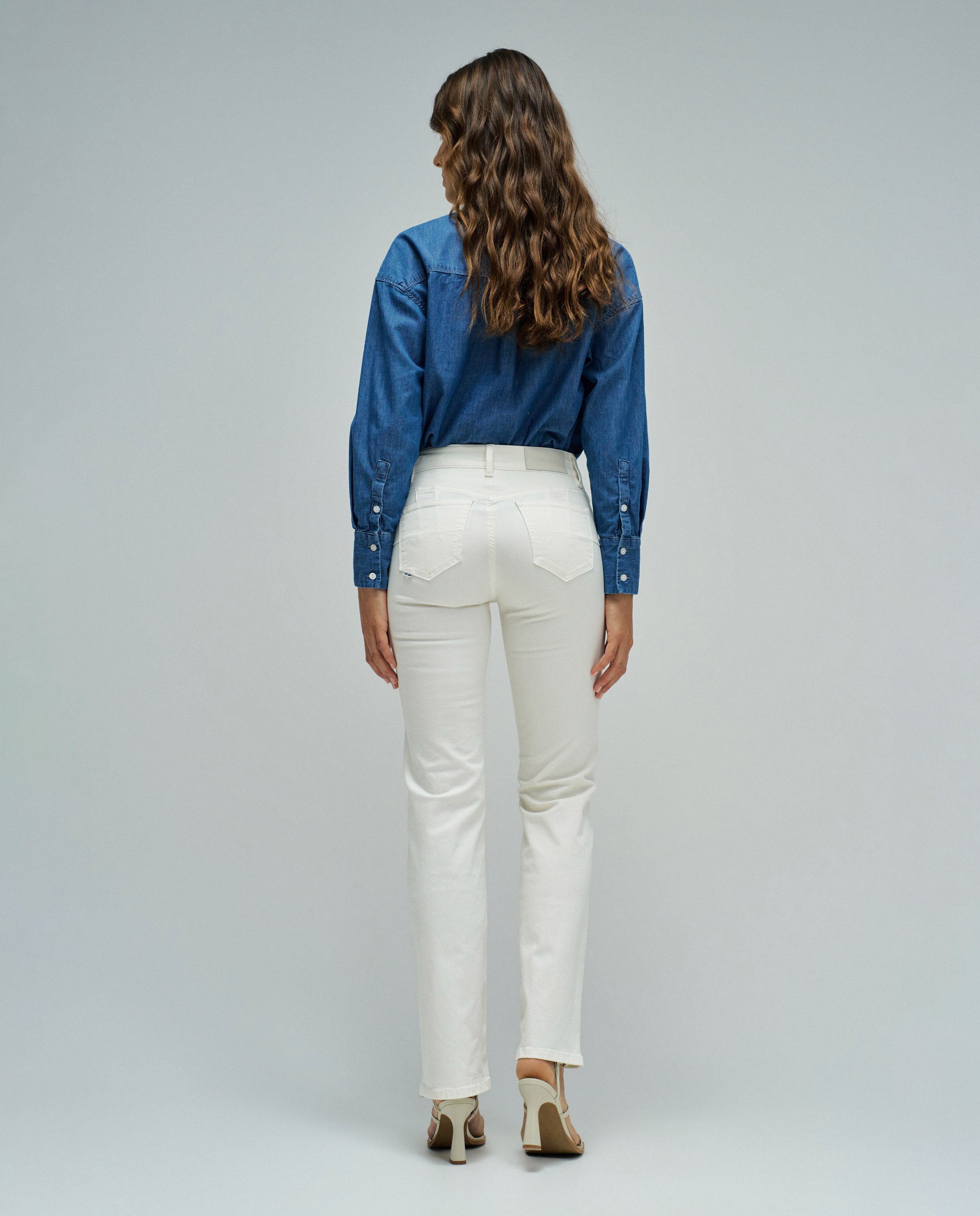 Jeans Destiny Push Up Straight Natural-3