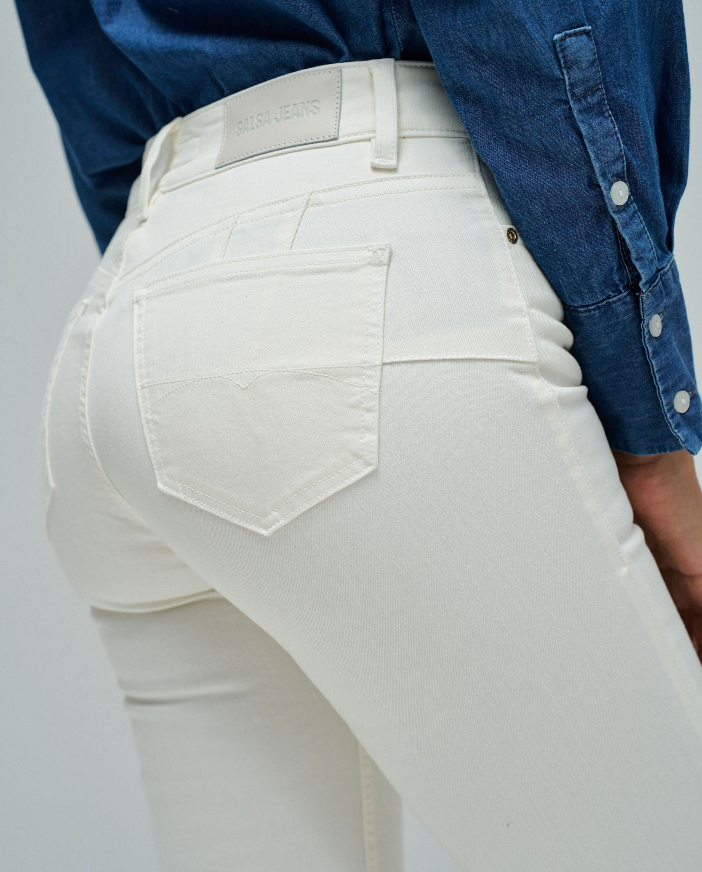 Jeans Destiny Push Up Straight Natural-4