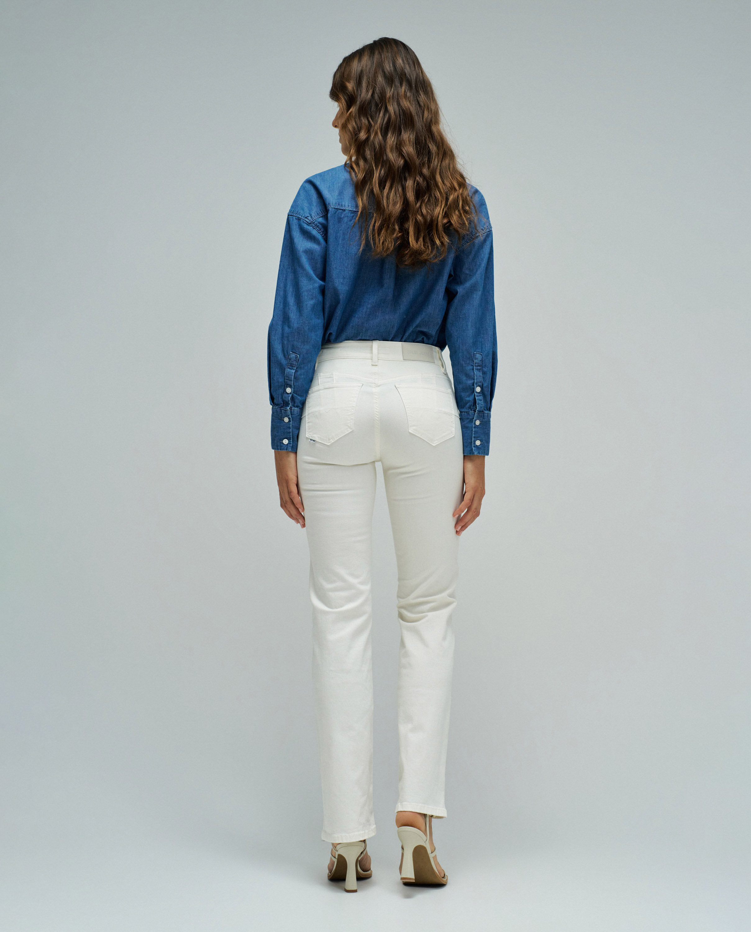 Jeans Destiny Push Up Straight Natural-3