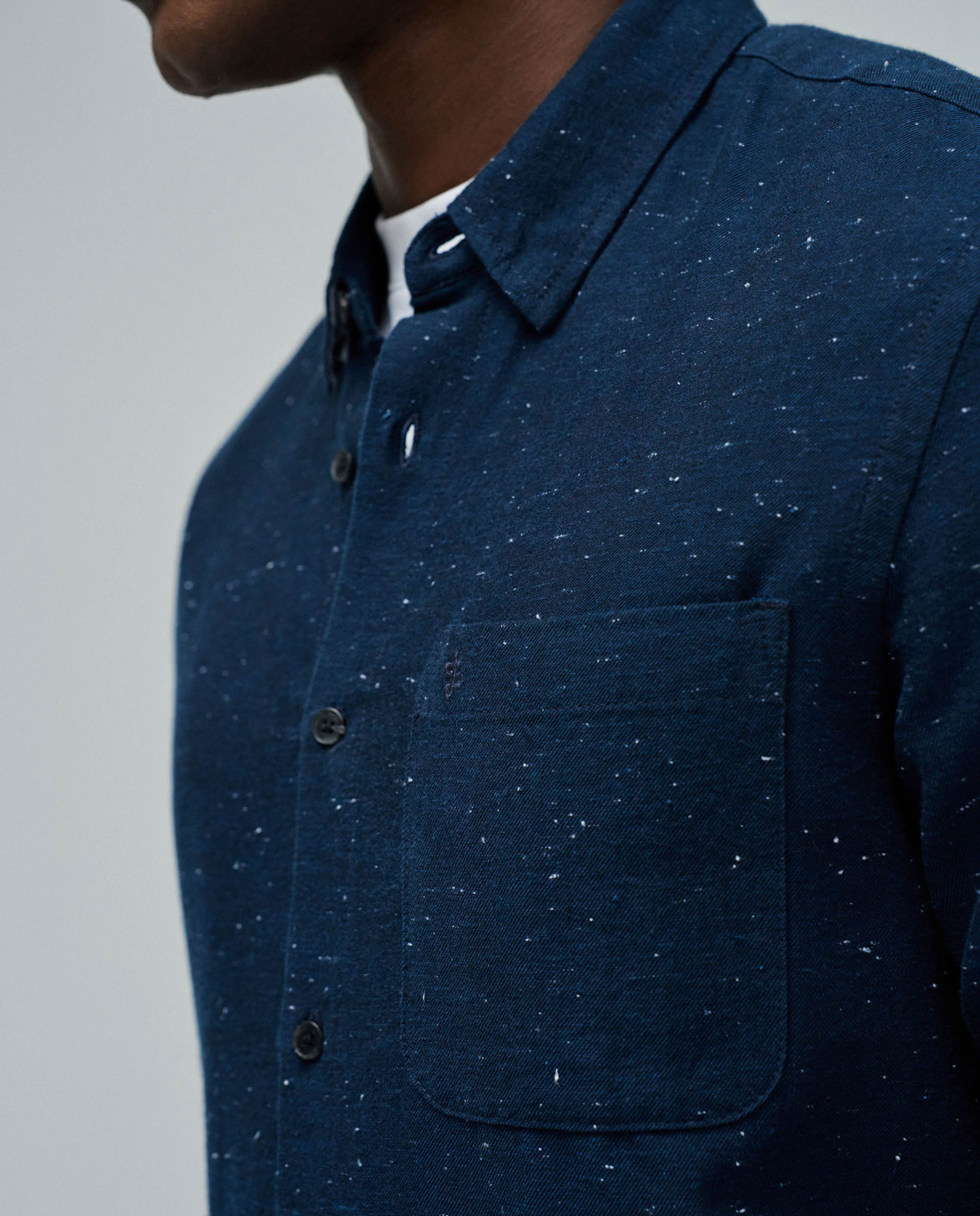 Camisa de Flanela Azul-4