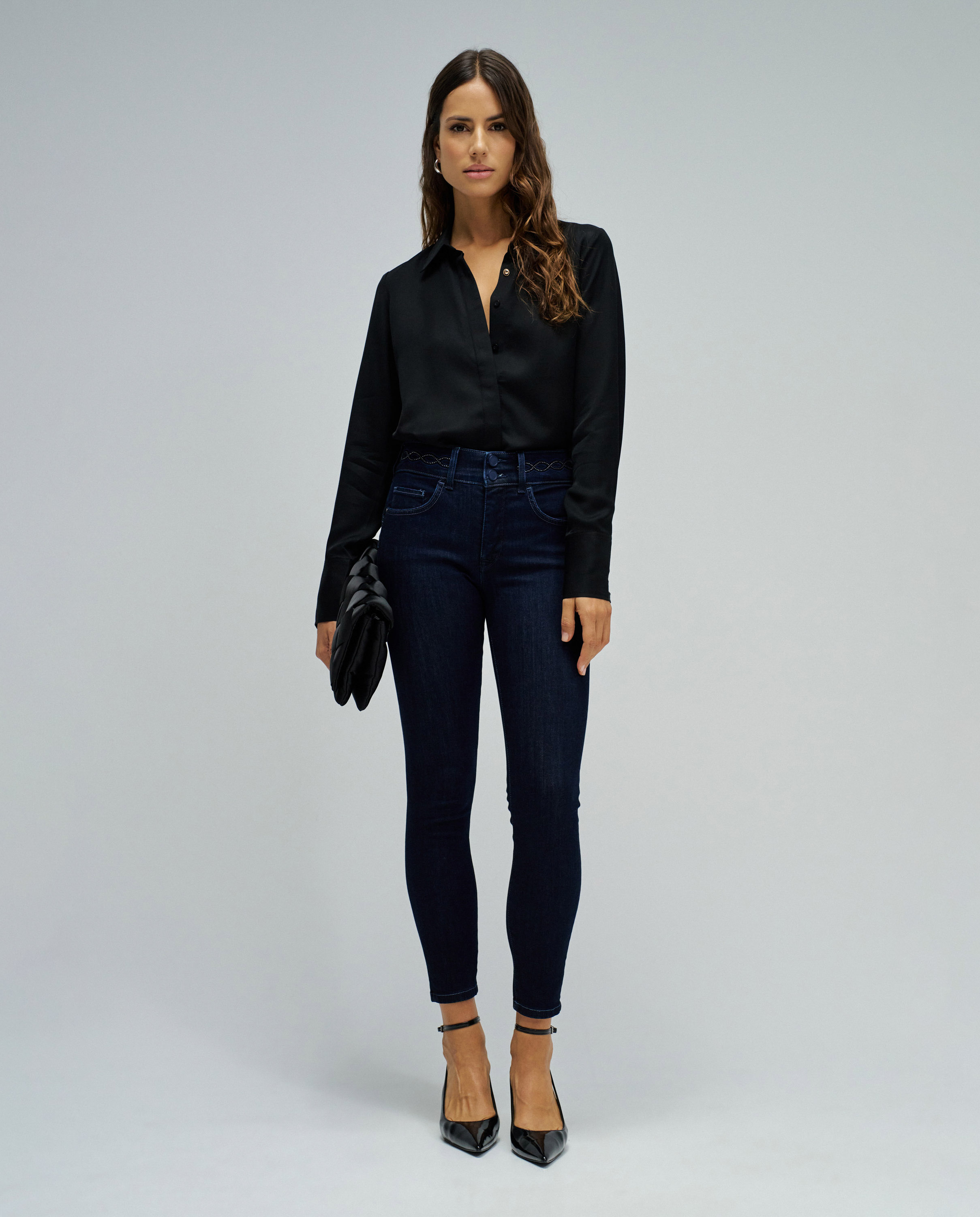 Imagem 0 de Jeans Secret Push In Cropped Skinny