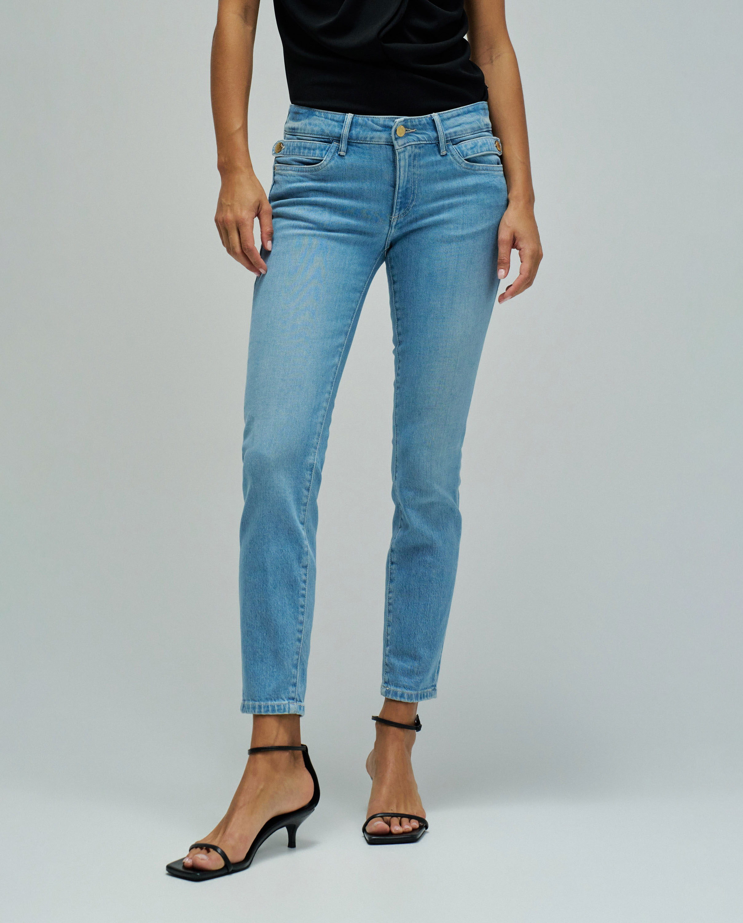 Jeans Wonder Push Up Cropped Skinny Azul-5