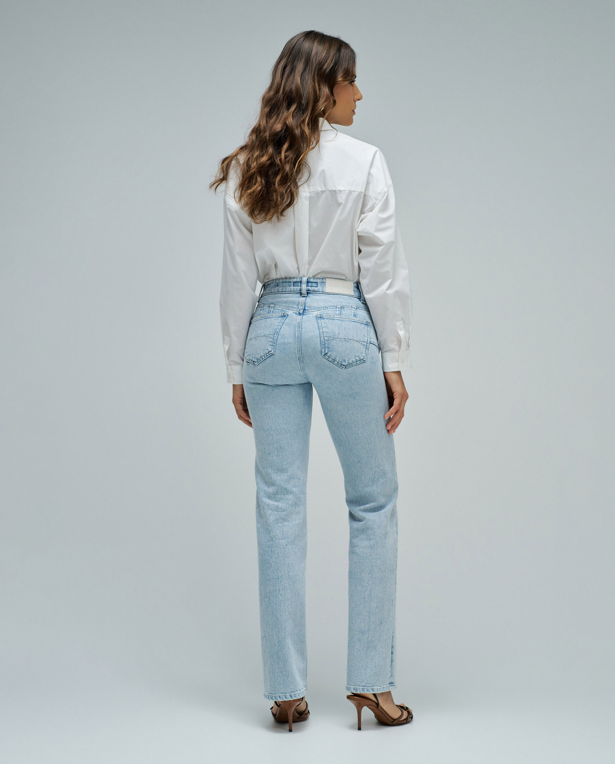 Jeans Destiny Push Up Straight Azul-3