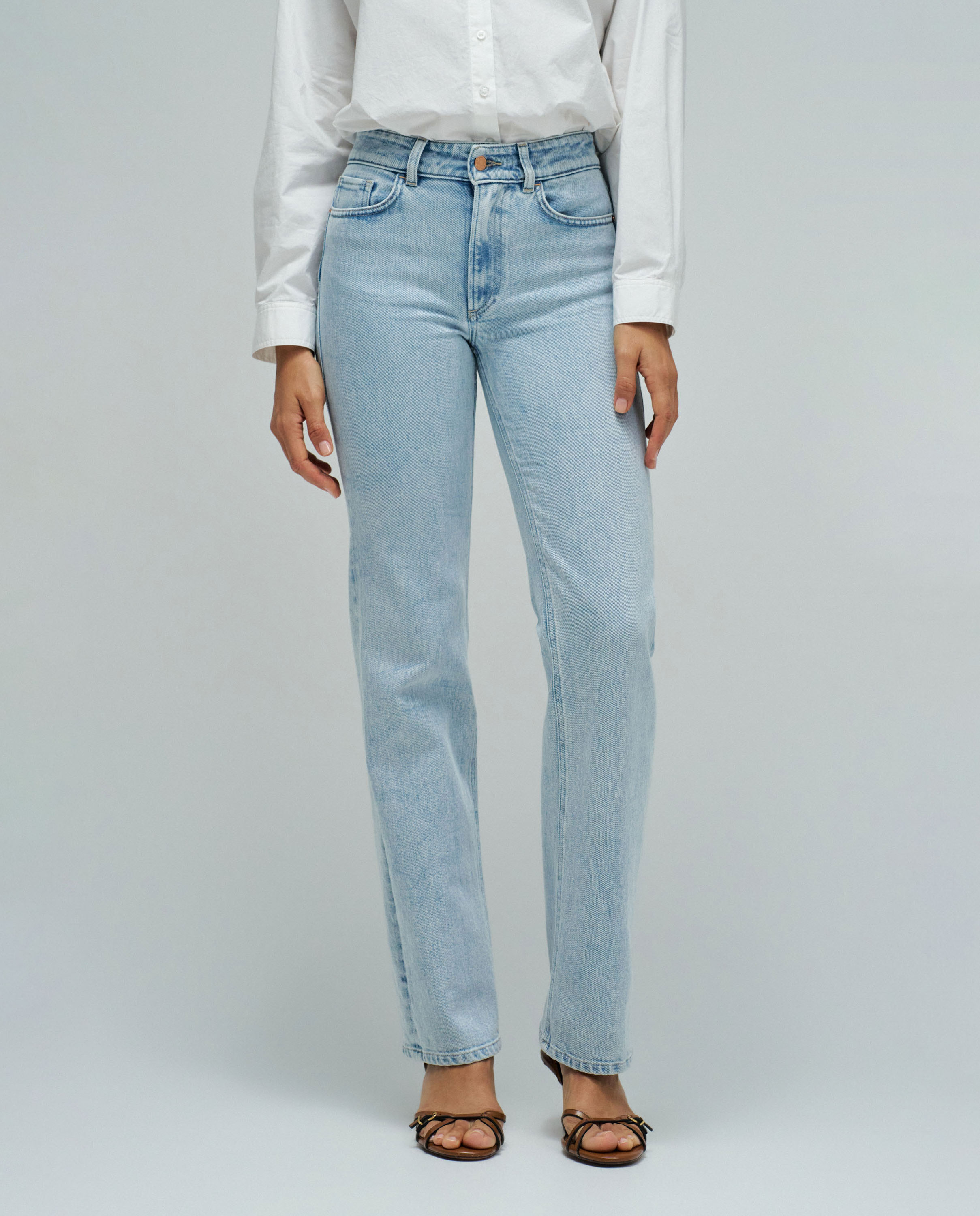 Jeans Destiny Push Up Straight Azul-5