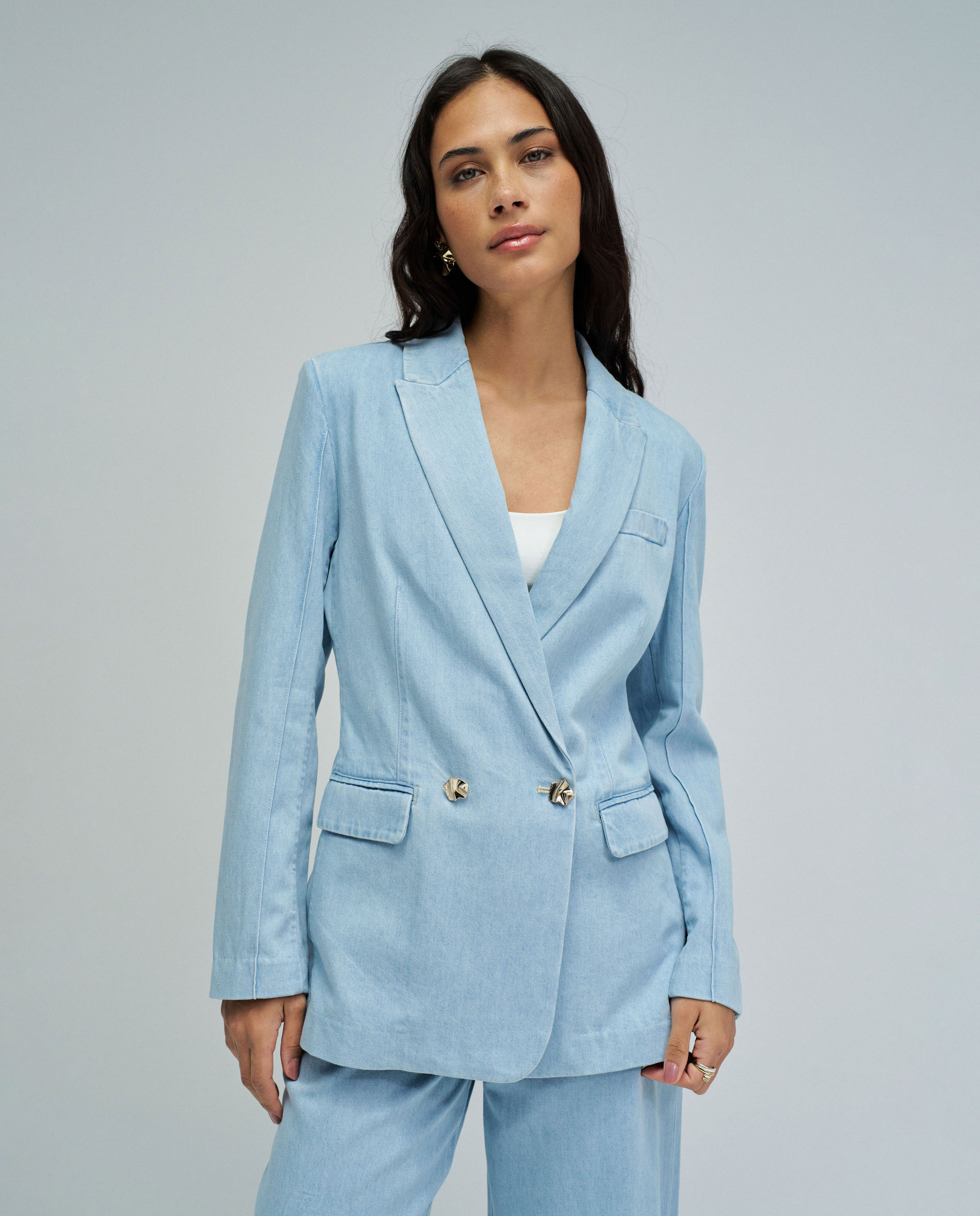 Imagem 0 de Blazer em Lightdenim