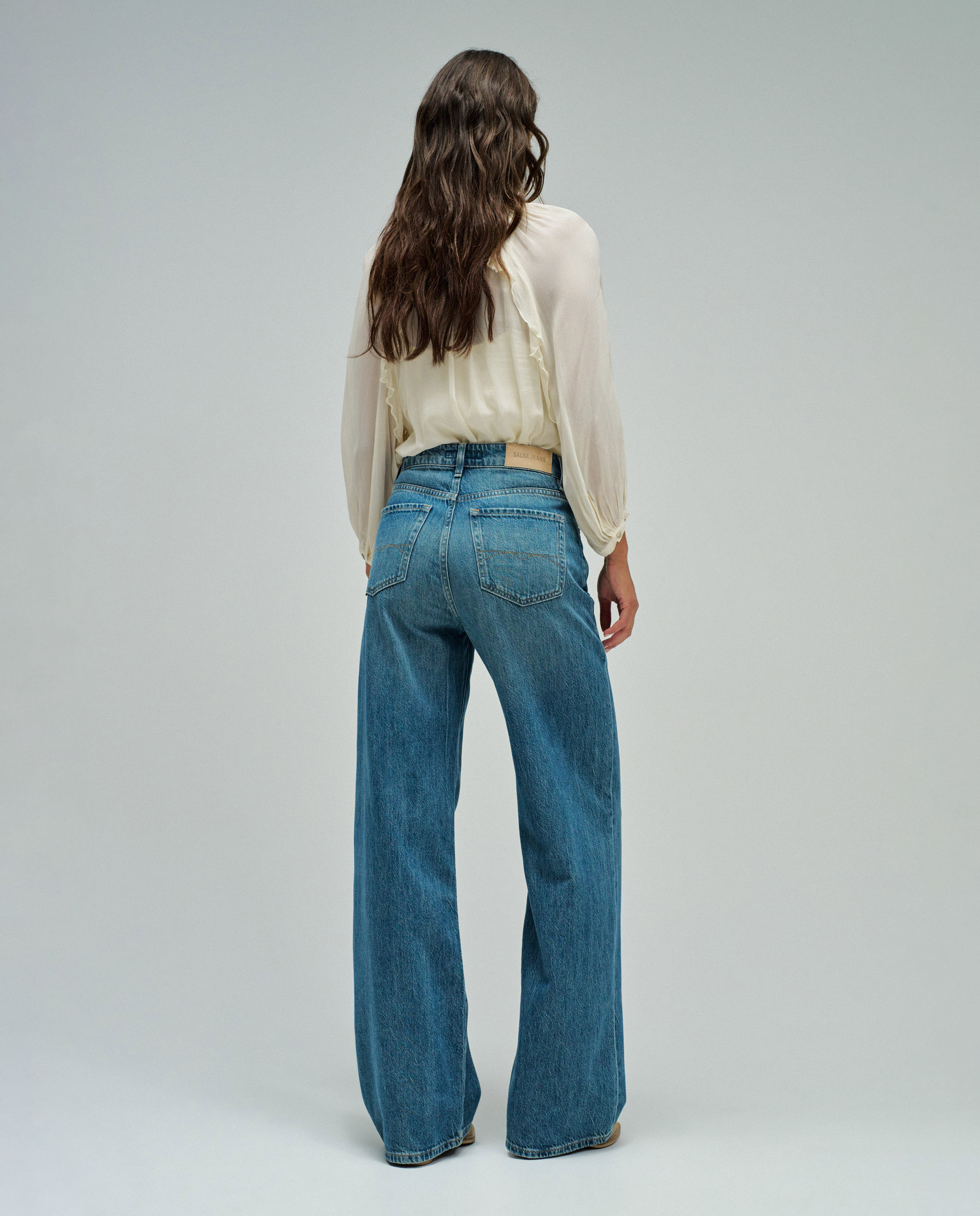 Jeans Largos Azul denim-3