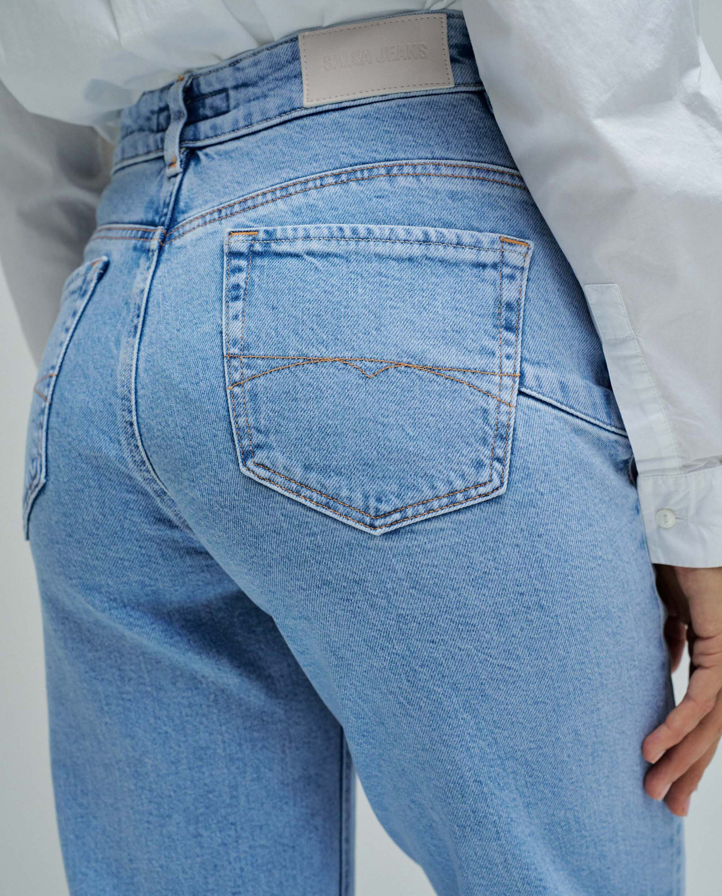 Jeans Faith Push In Straight Azul-4