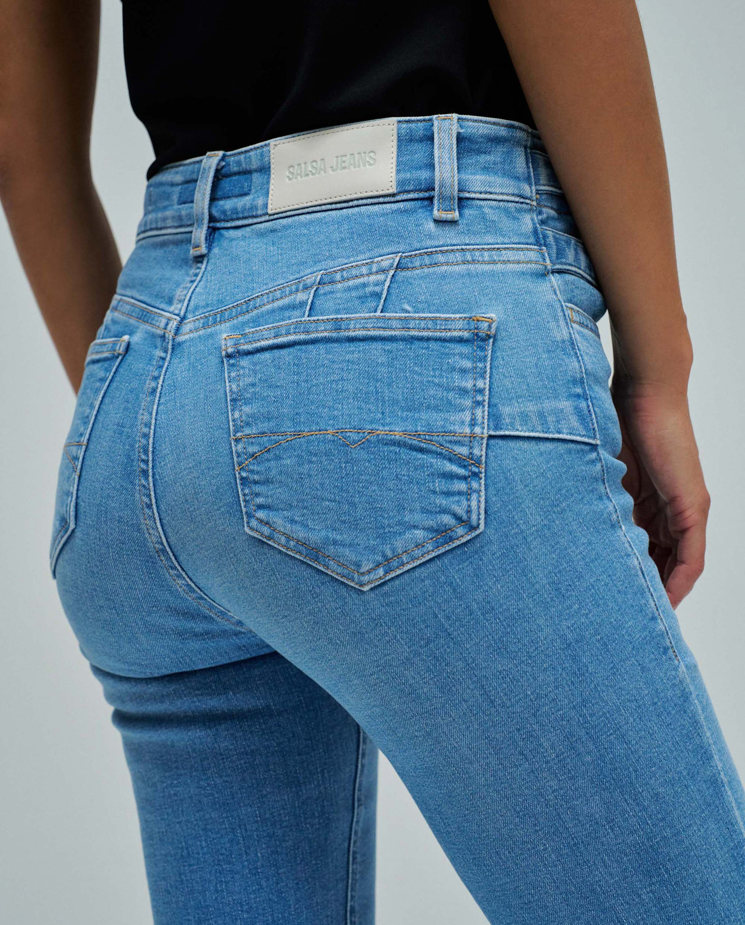 Jeans Destiny Push Up Bootcut Azul-4