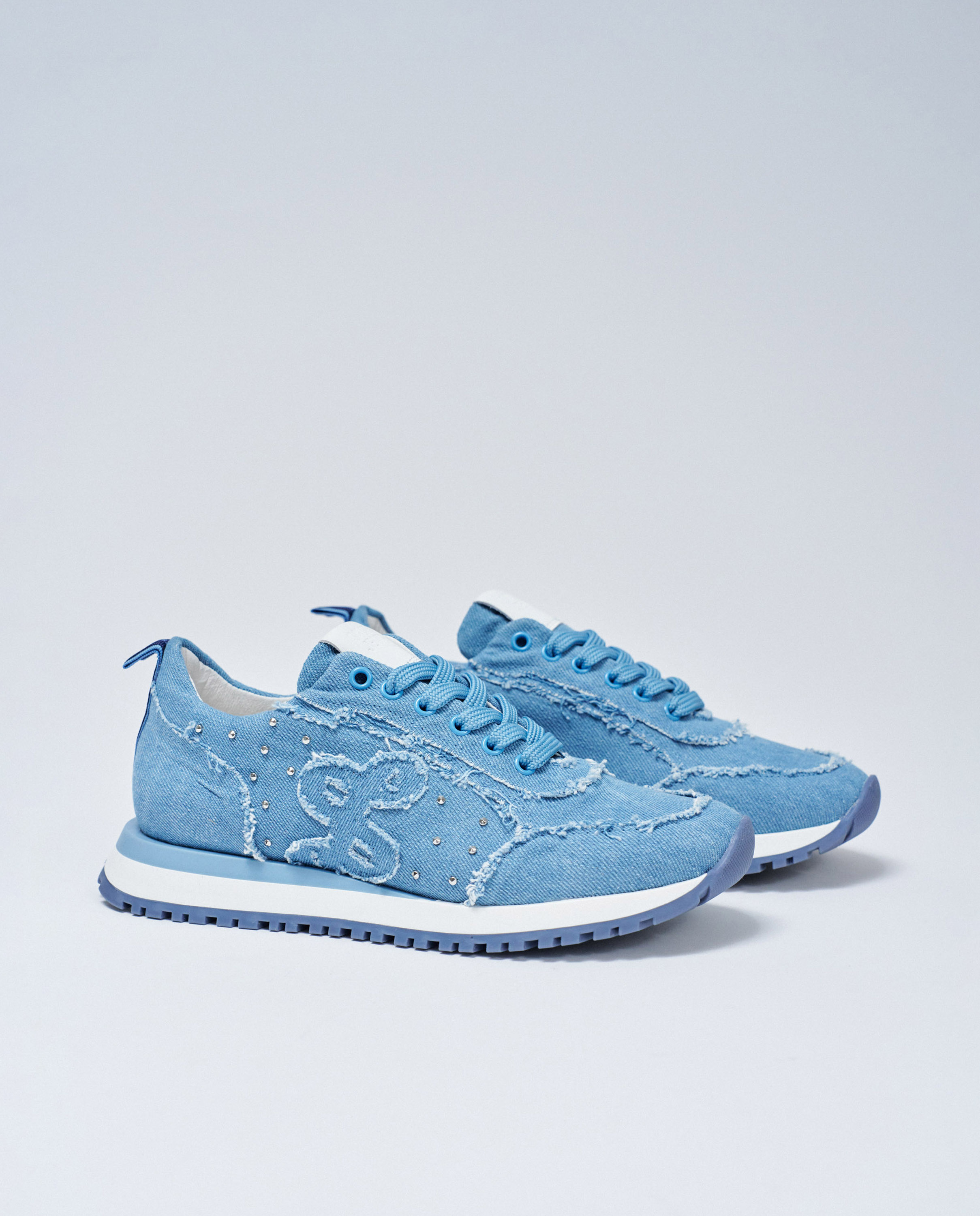 Sapatilhas Básicas de Denim Azul denim-2